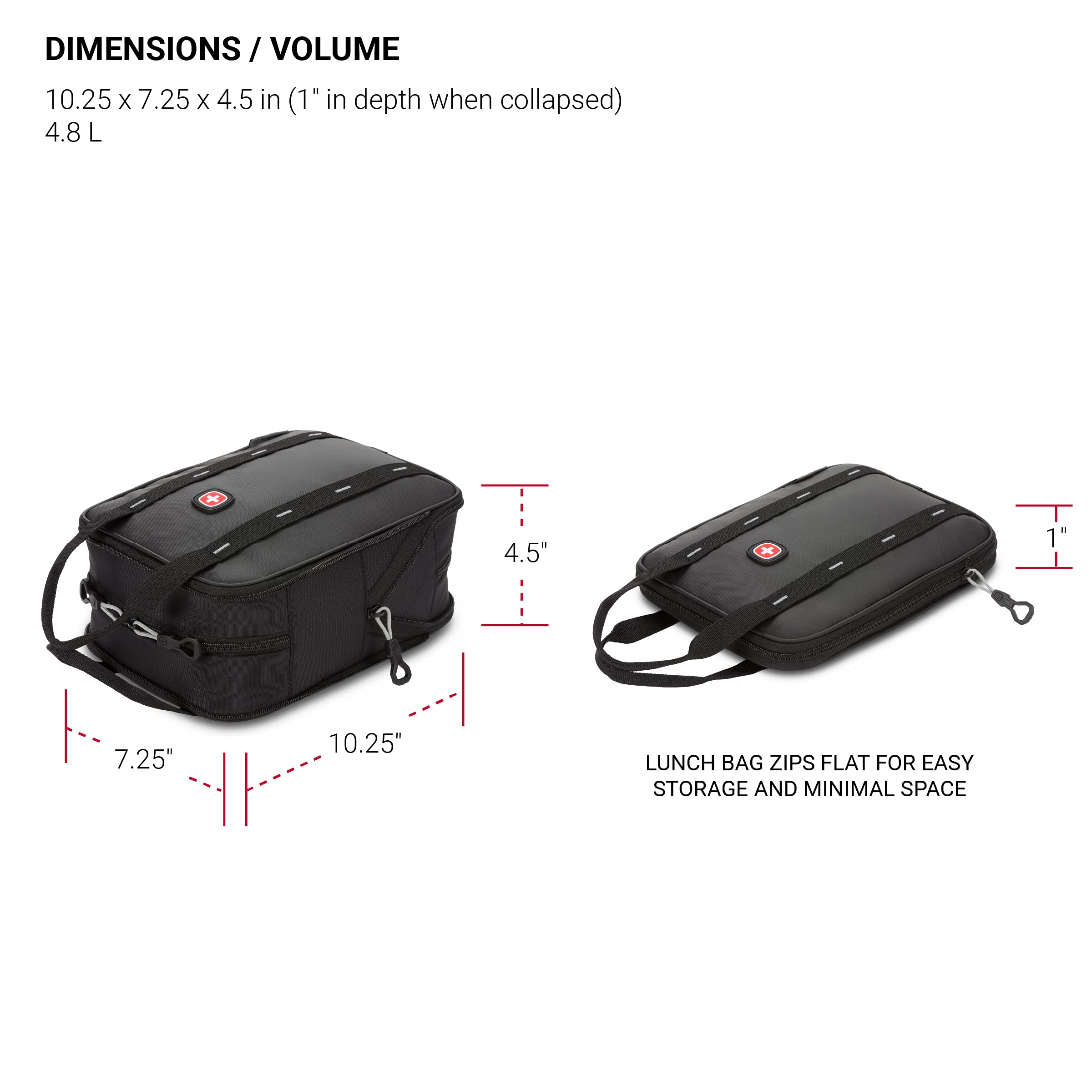 swissgear-3733-collapsible-insulated-lunch-bag-black-red image 3