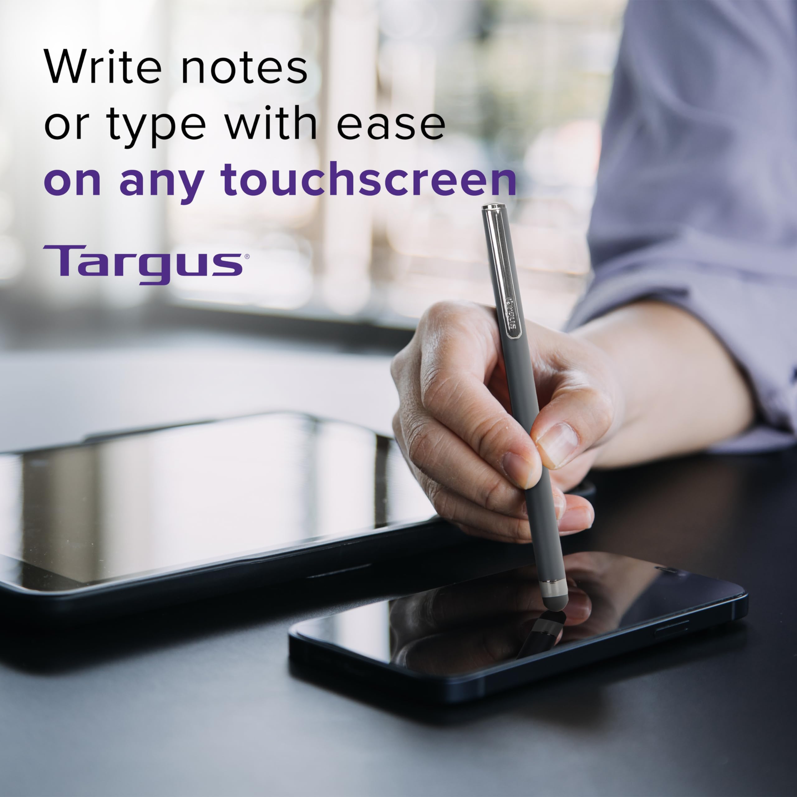 targus-amm01tbus-stylus-pen-for-capacitive-touchscreens-universal-rubber-tip-no- image 5