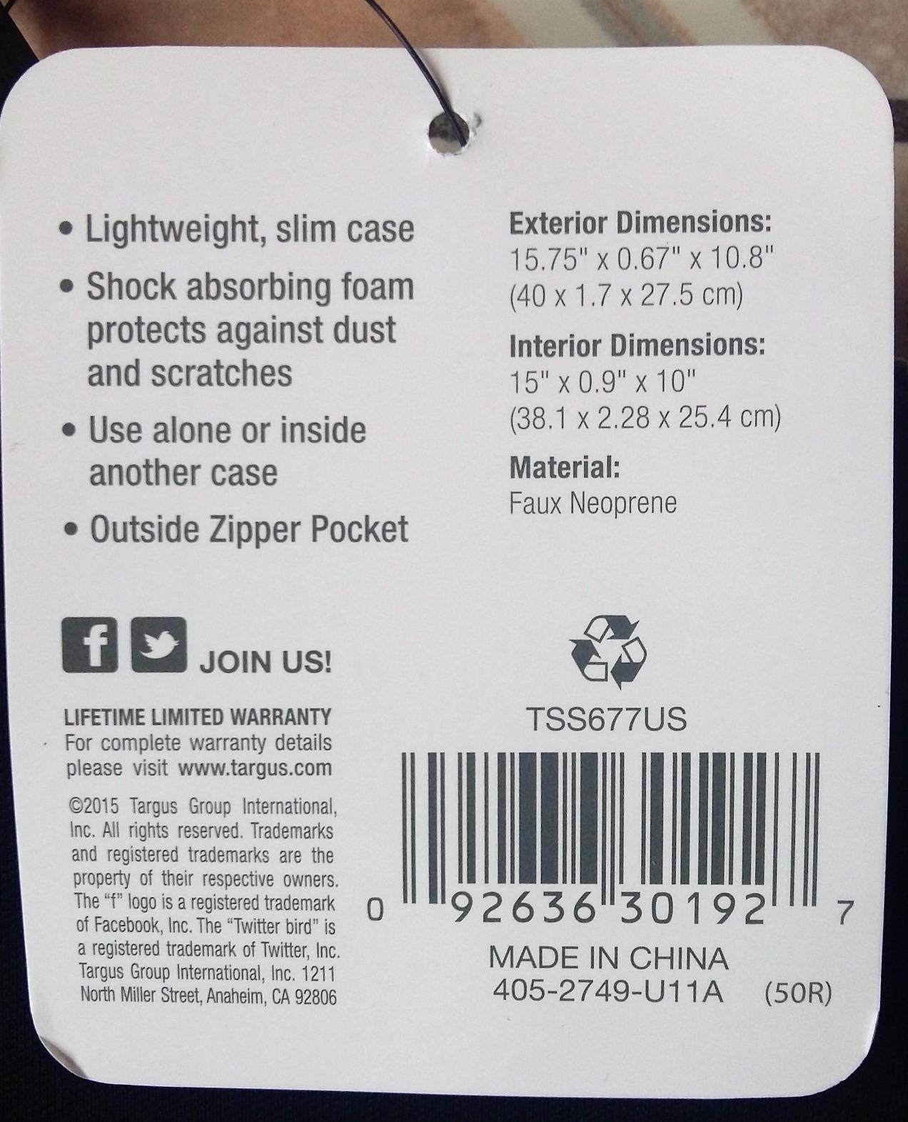 Nice sleeve for the price