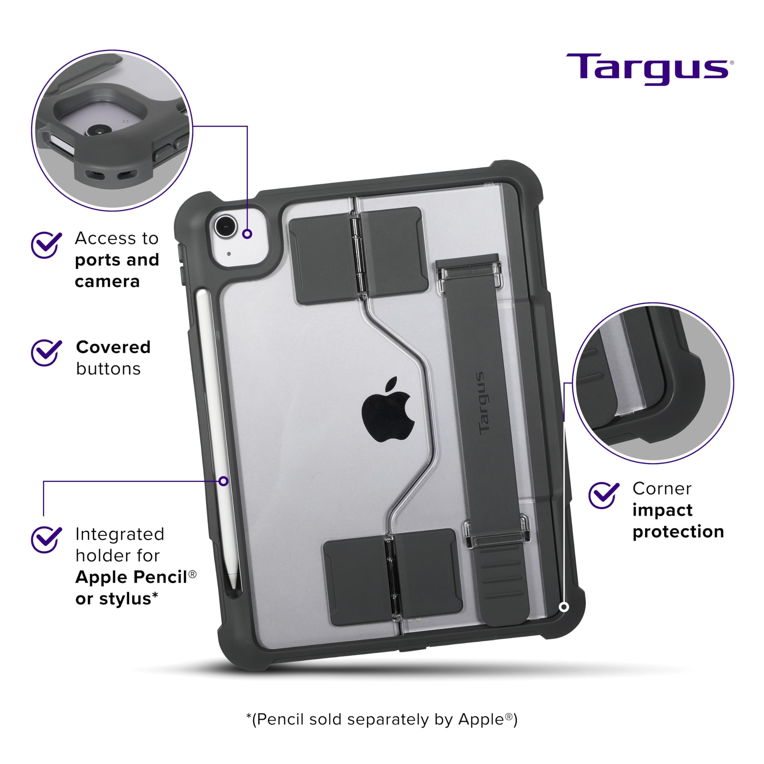 targus-safeport-rugged-max-case-for-ipad-pro-11-inch-m4-mil-std-810g-drop-tested image 6