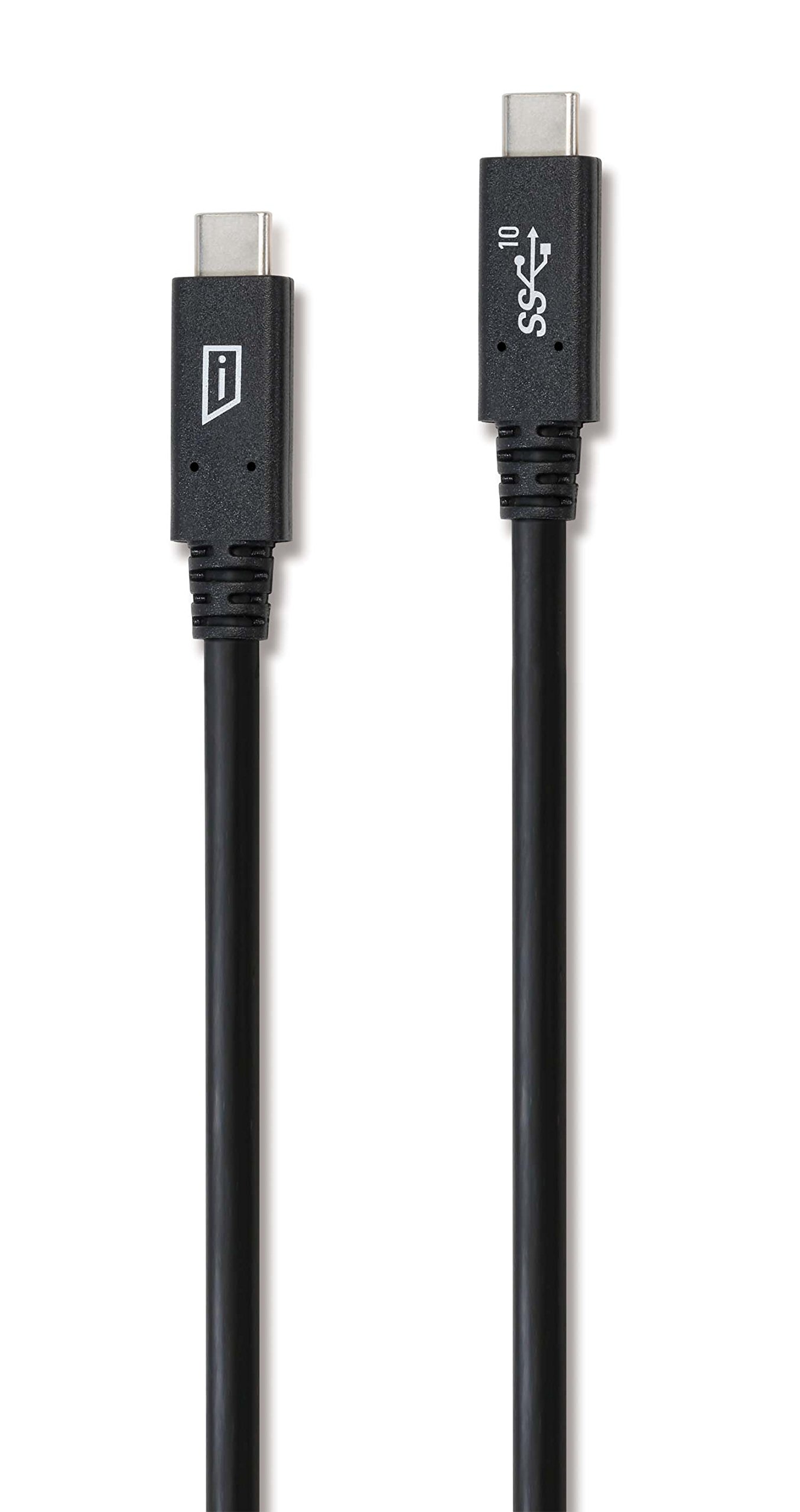 targus-istore-usb-c-to-usb-c-cable-1m-black-acc1001cai-5a-charging-10gbps-data-u image 2