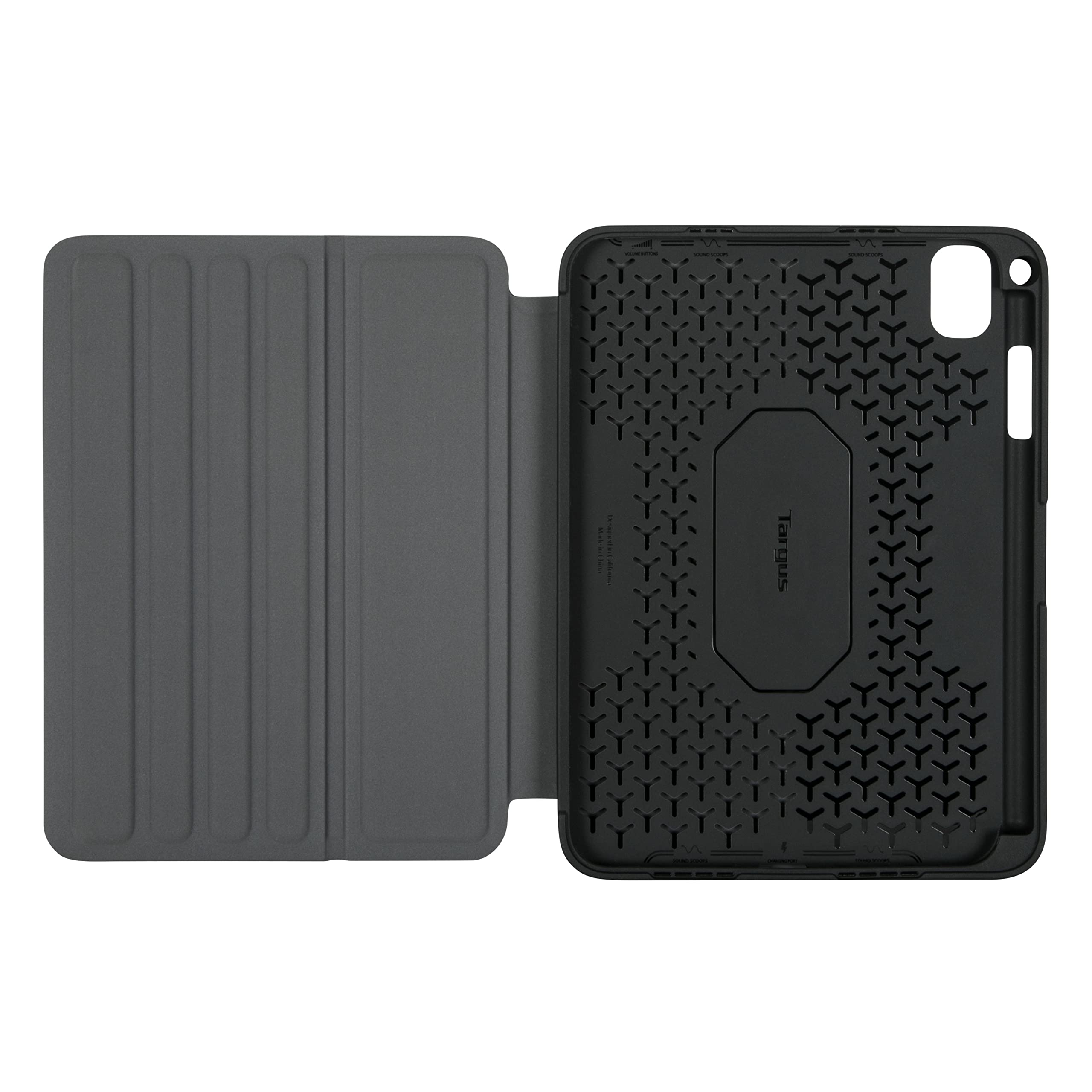 targus-click-in-ipad-mini-6th-gen-case-with-built-in-pencil-holder-black image 3