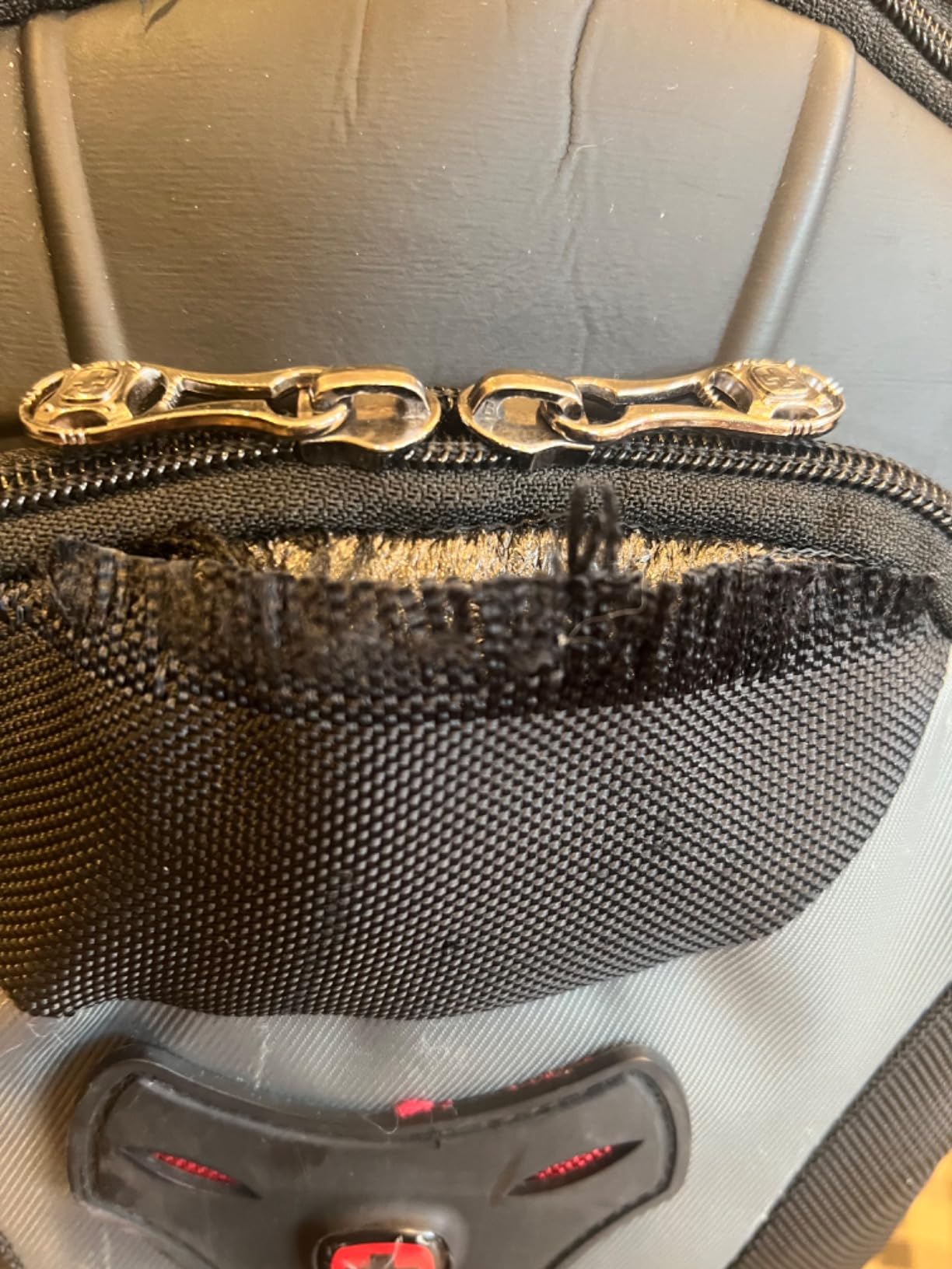 Zipper broke