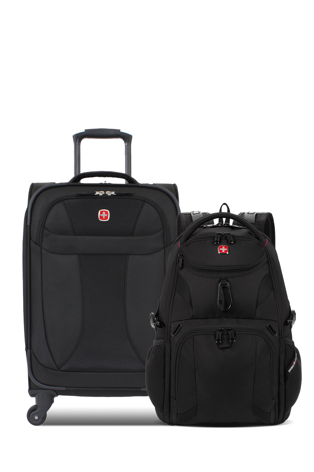 swissgear-weekend-escape-2-piece-luggage-set-black image 1