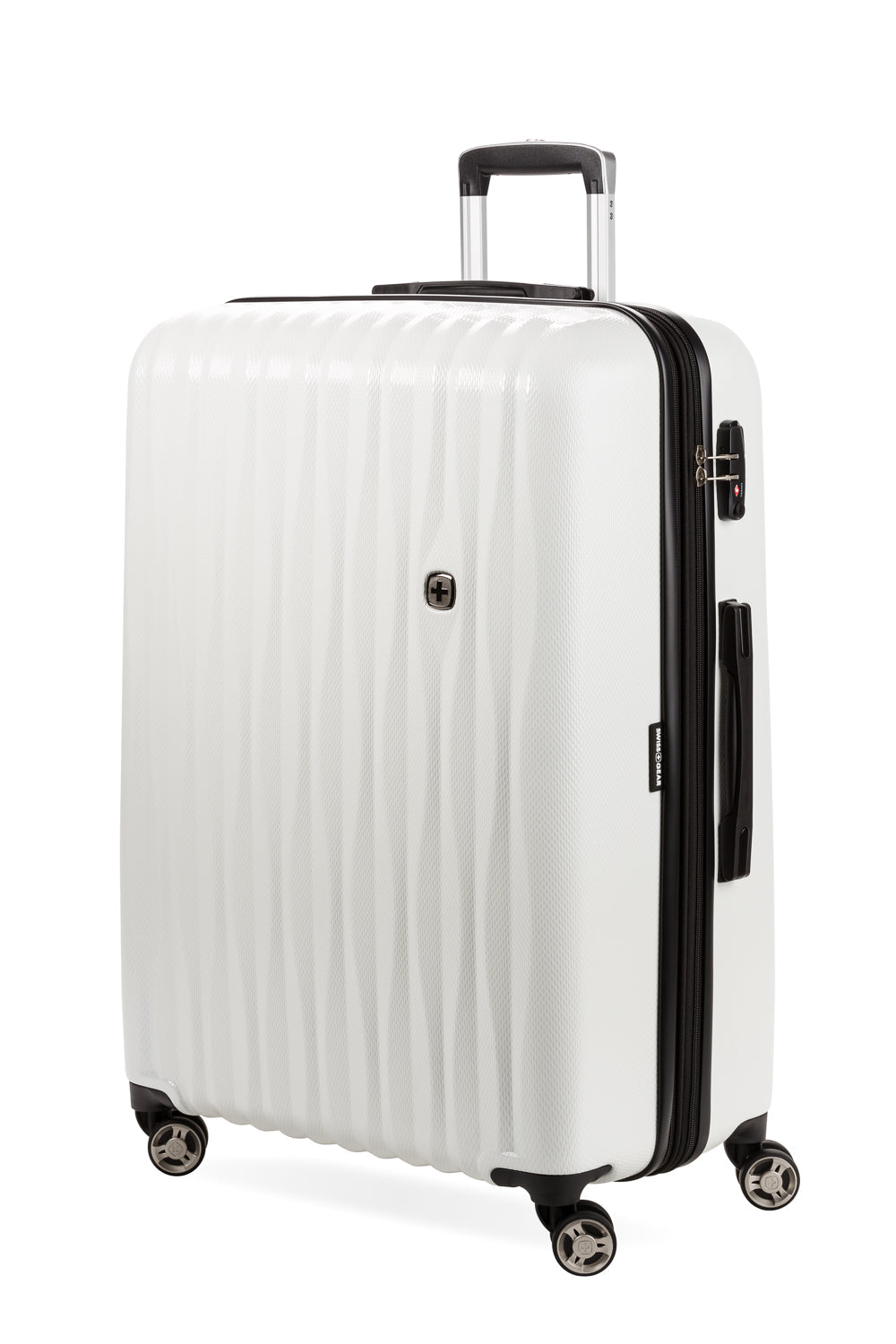 swissgear-energie-large-checked-spinner-german-engineered-makrolon-polycarbonate image 1