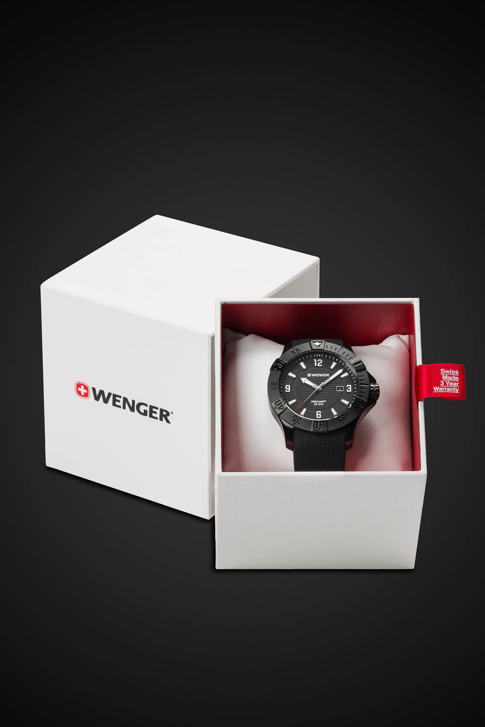 wenger-seaforce-swiss-watch-all-black-with-black-dial-and-black-silicone-strap image 8