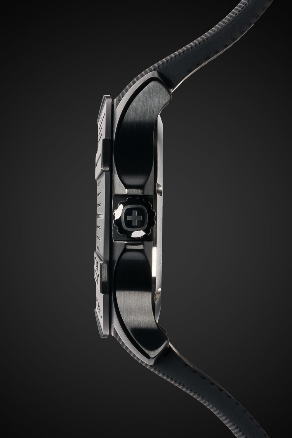 wenger-seaforce-swiss-watch-all-black-with-black-dial-and-black-silicone-strap image 5