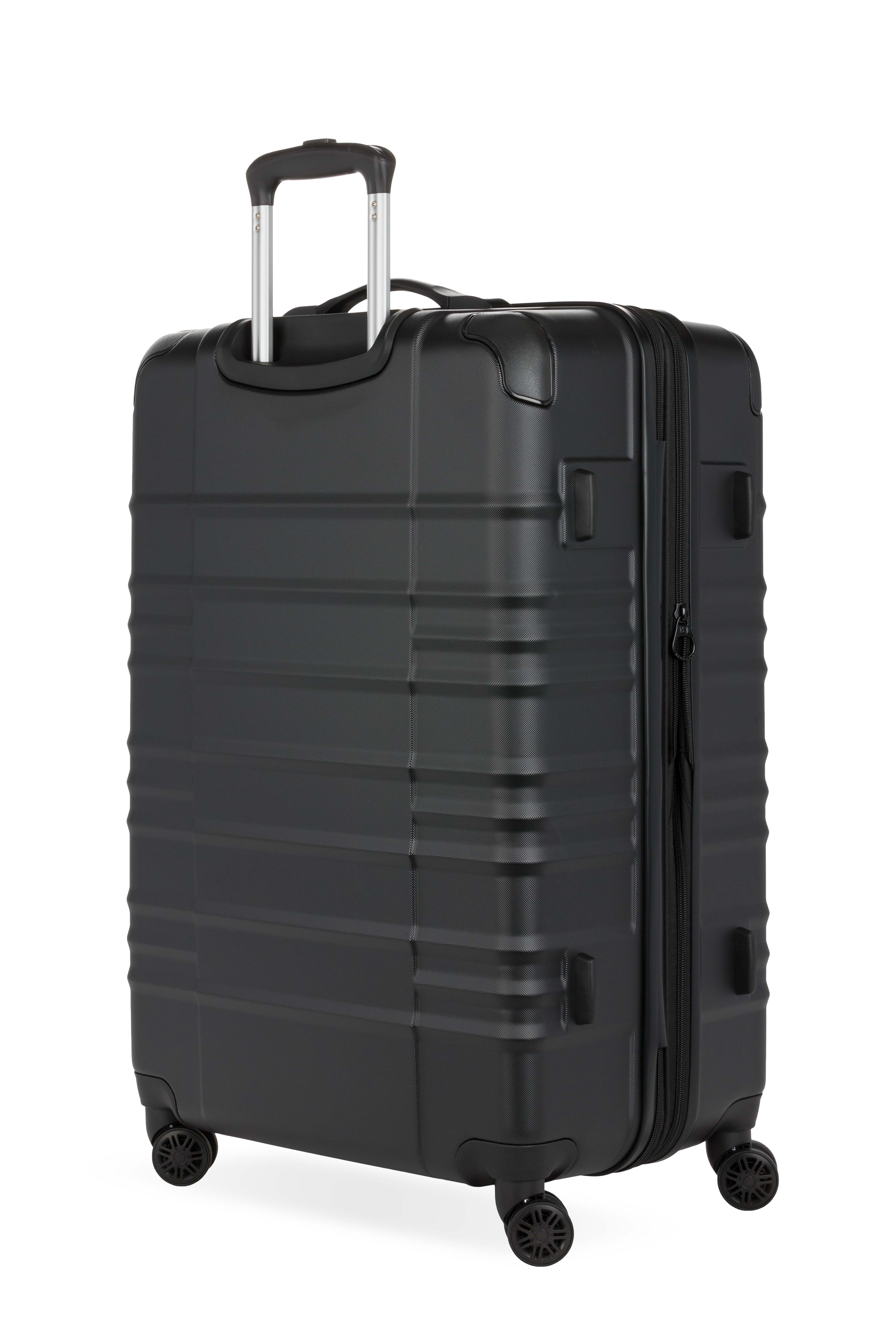 swissgear-cascade-ii-3-piece-spinner-luggage-set-textured-abs-hard-shell-20-carr image 2