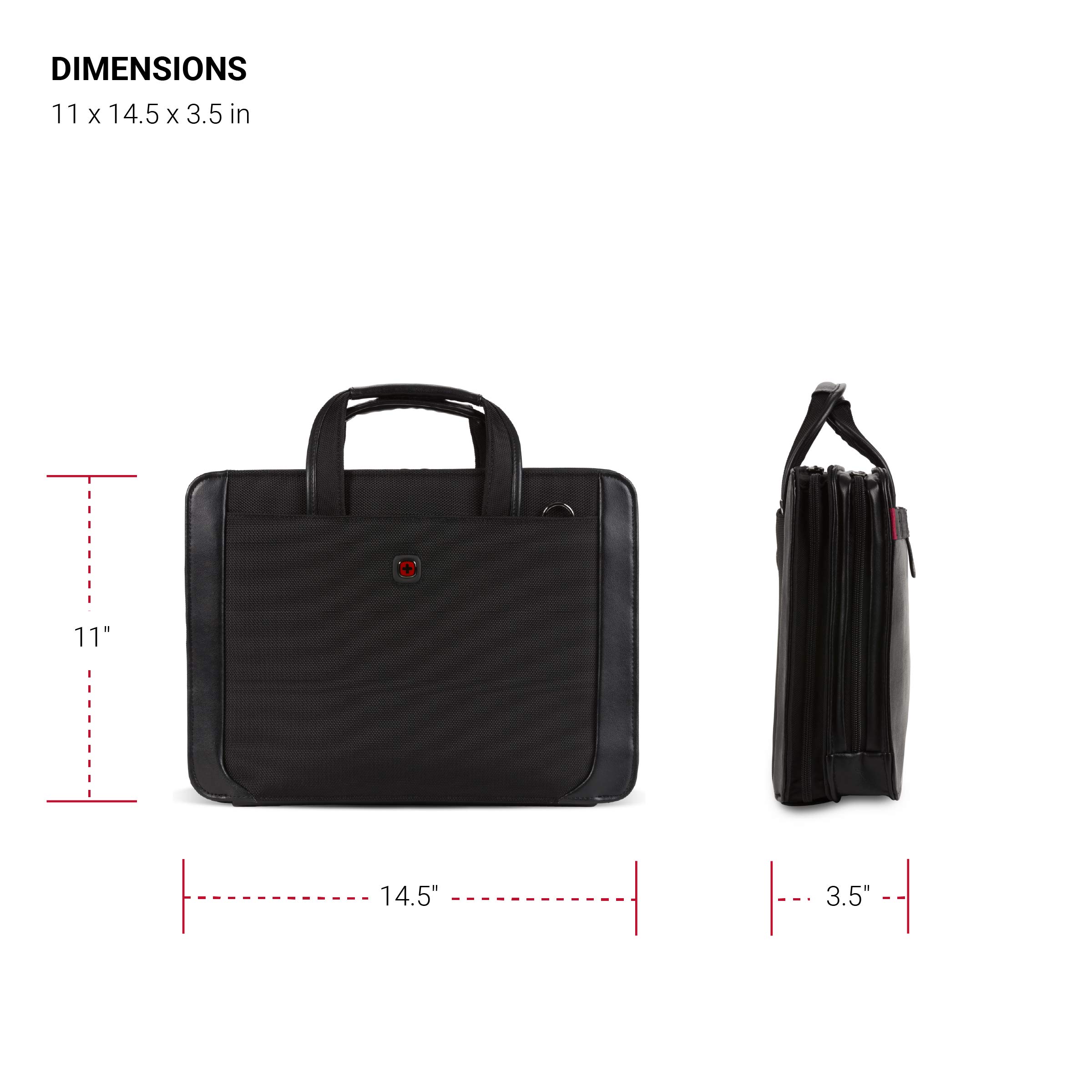 wenger-proxy-zippered-laptop-presentation-padfolio-black-14-inch-601675 image 6