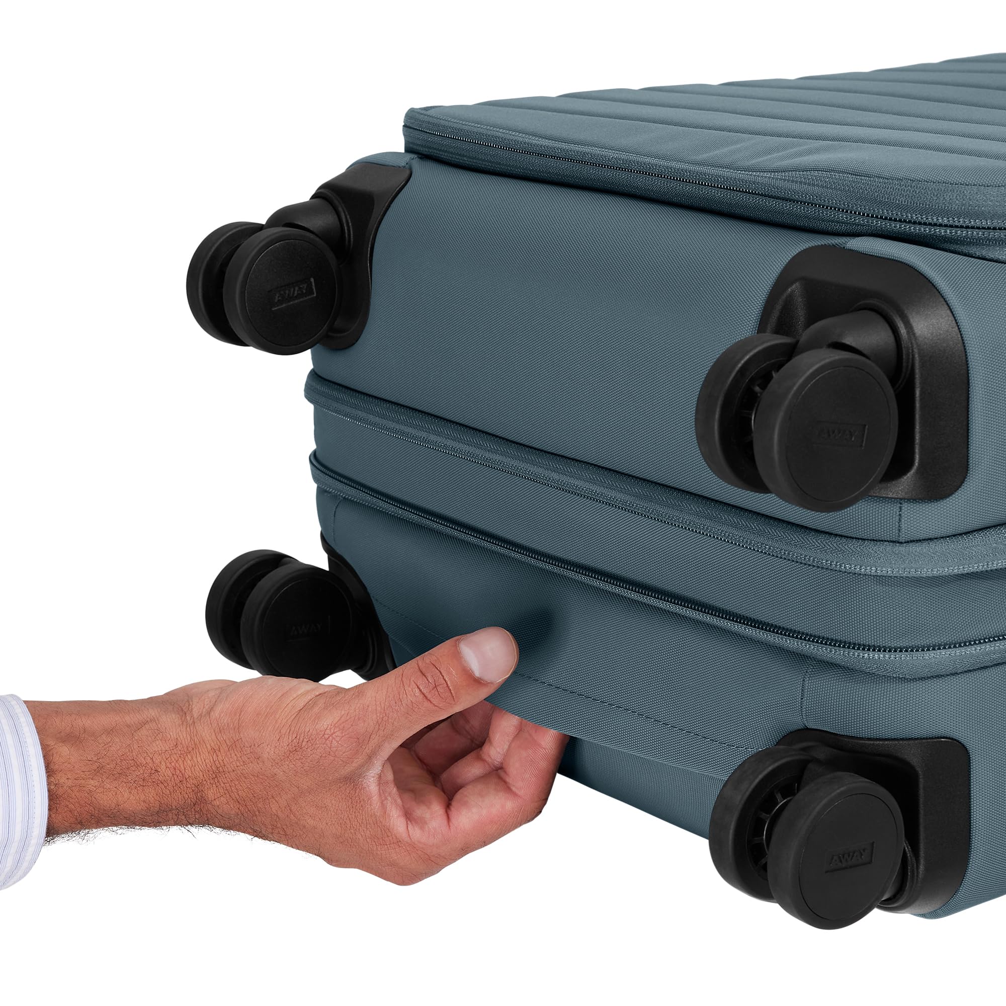 away-bigger-carry-on-luggage-23-inch-expandable-softside-suitcase-with-360-spinn image 8