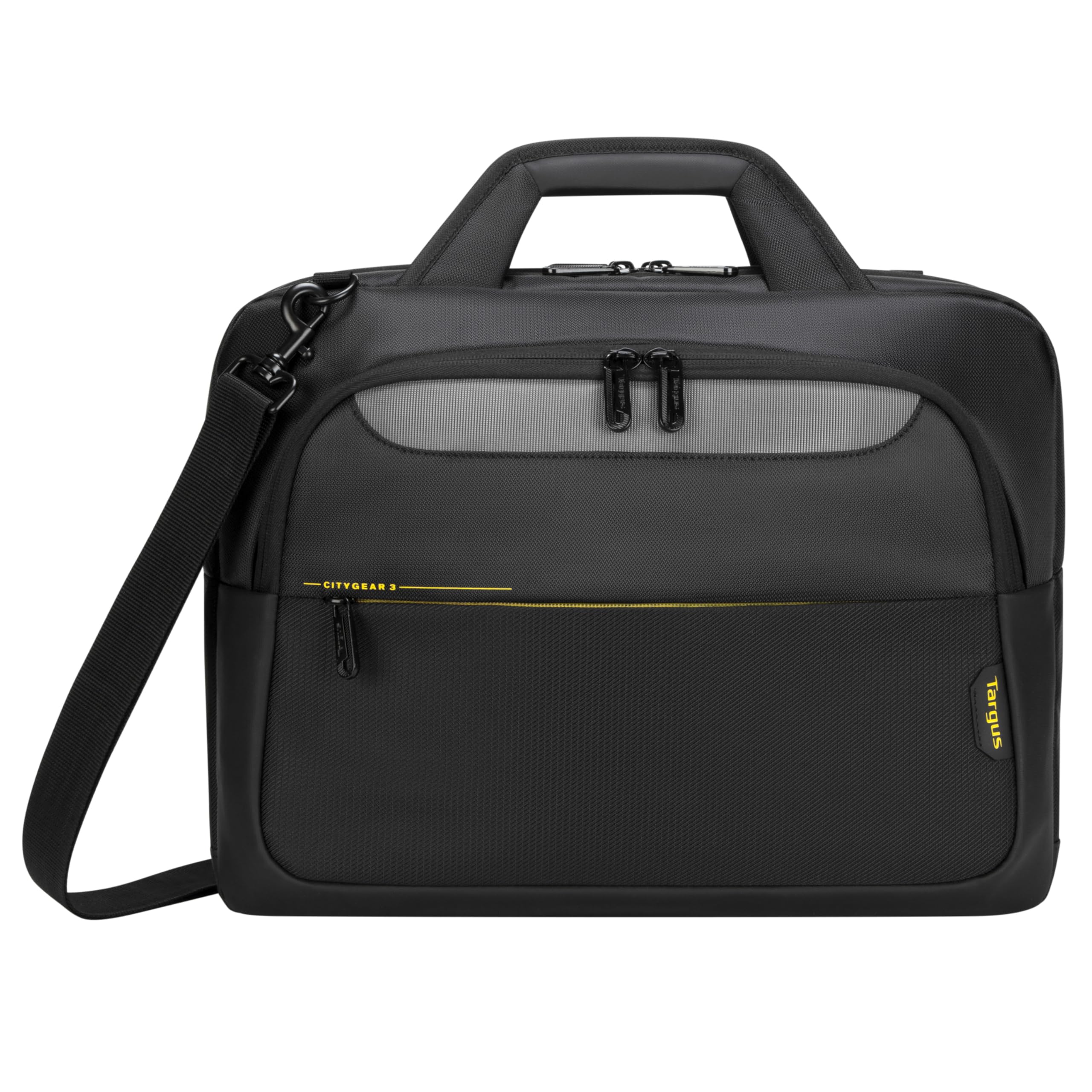 targus-citygear-topload-laptop-case-15-17-3-durable-carrying-case-black-with-dom image 1
