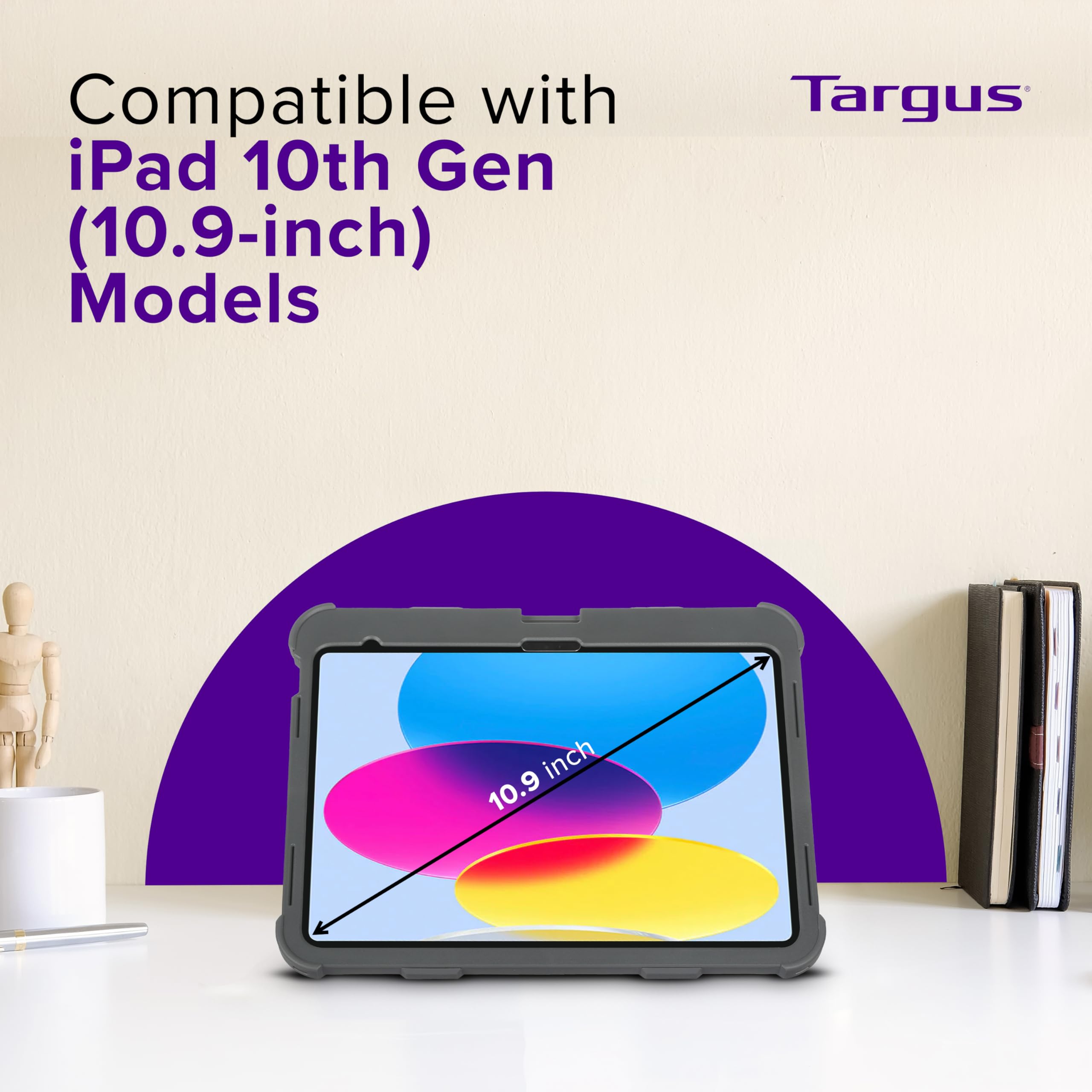targus-safeport-clear-case-compatible-with-ipad-10th-gen-10-9-inch-military-grad image 5