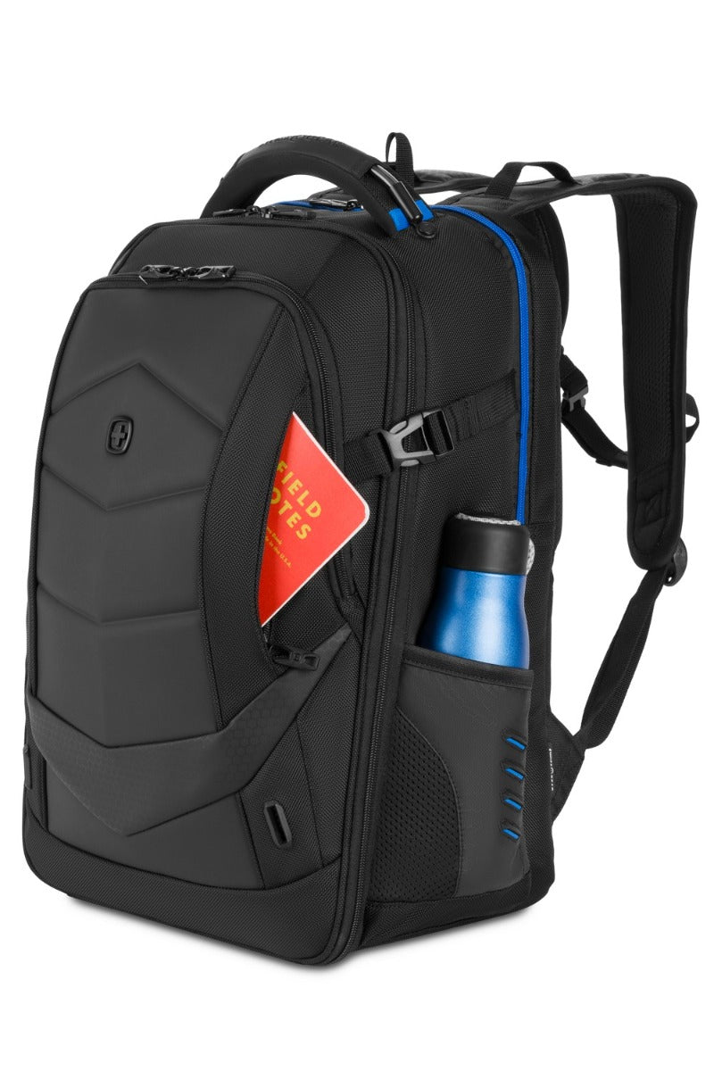 swissgear-gamer-usb-gaming-laptop-backpack-for-17-laptops-console-and-headphones image 8