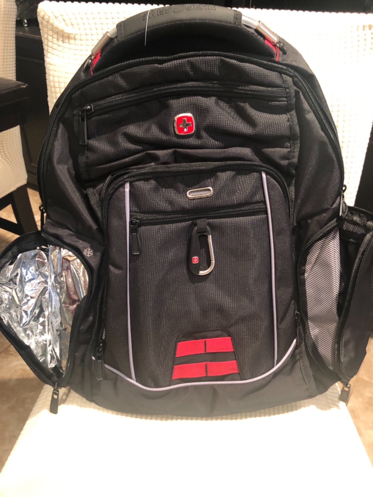 My go-to diaper bag
