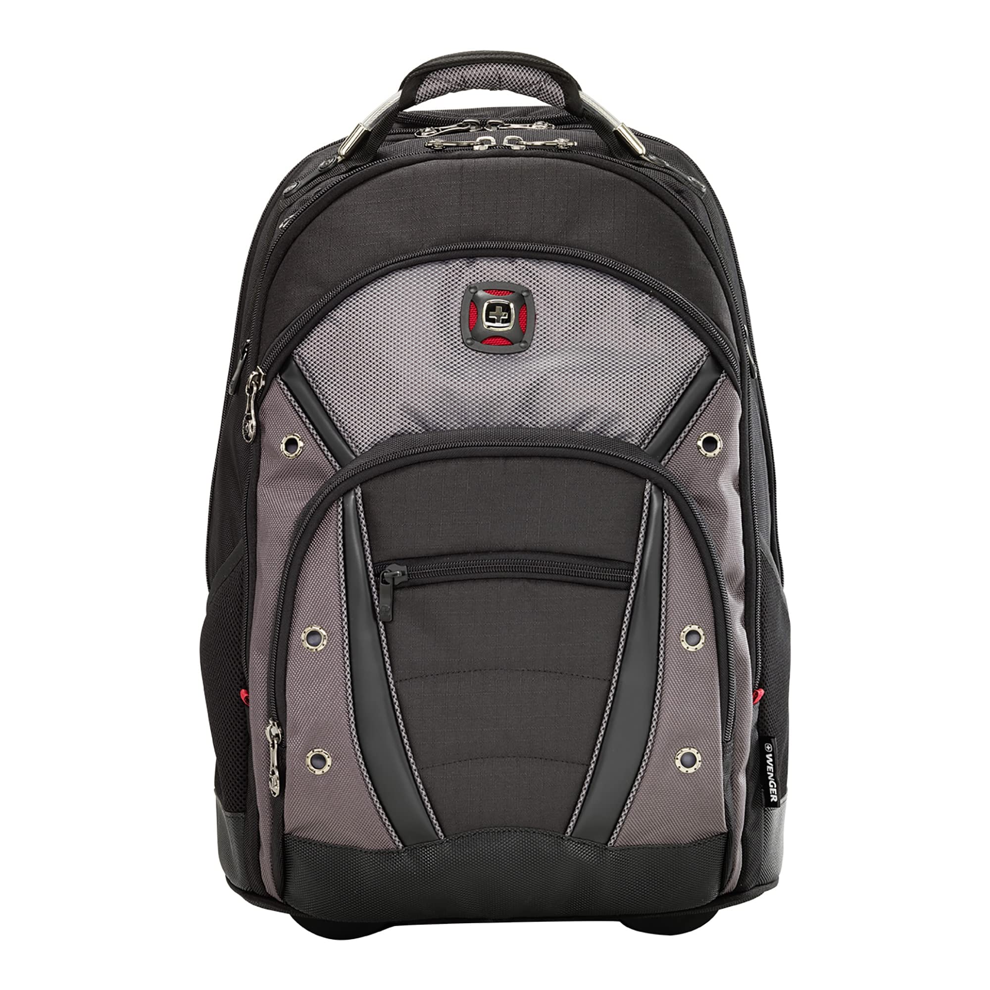wenger-luggage-synergy-18-inch-wheeled-backpack-black-grey-fits-16-inch-laptops image 1