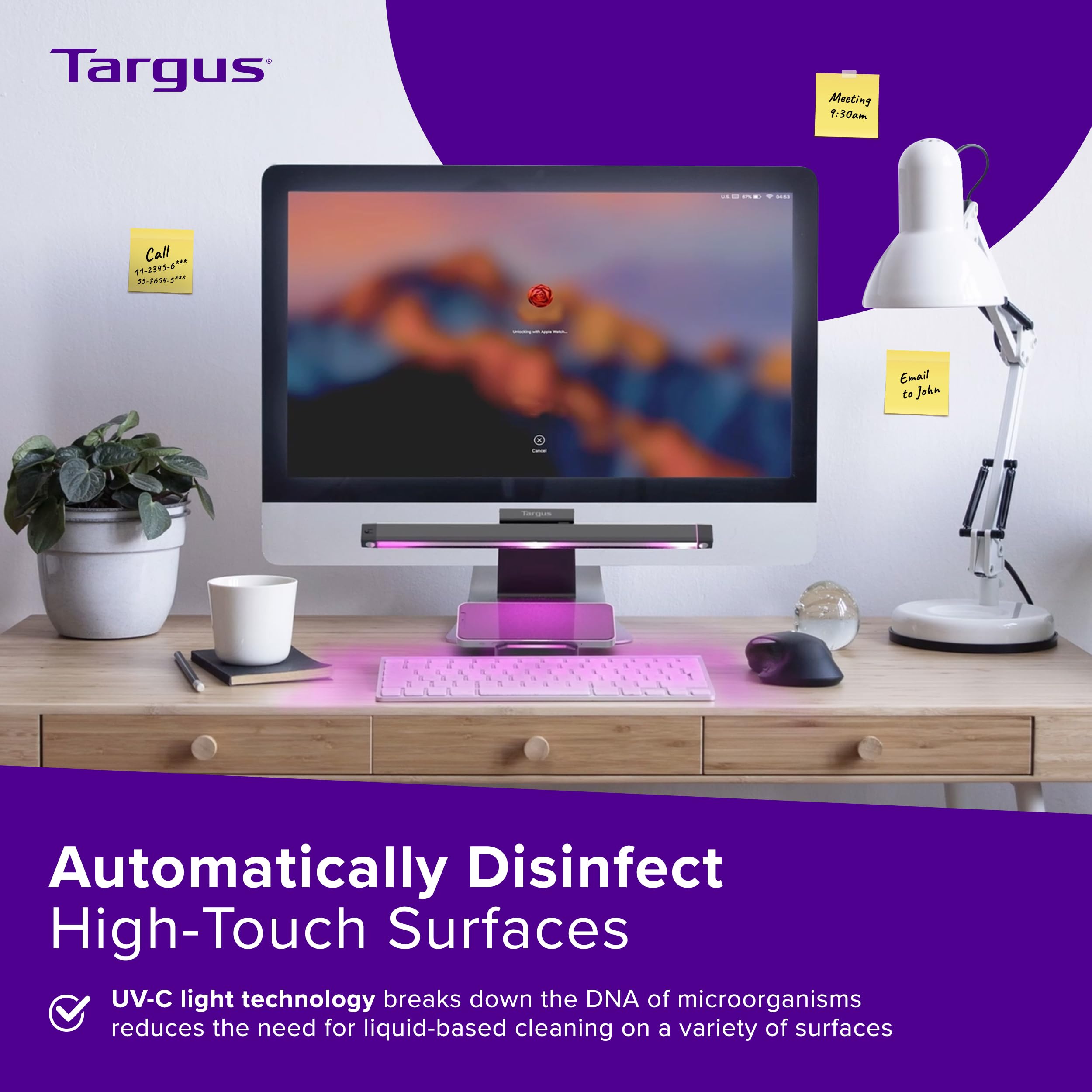targus-uv-c-led-disinfection-light-awv339tt image 3