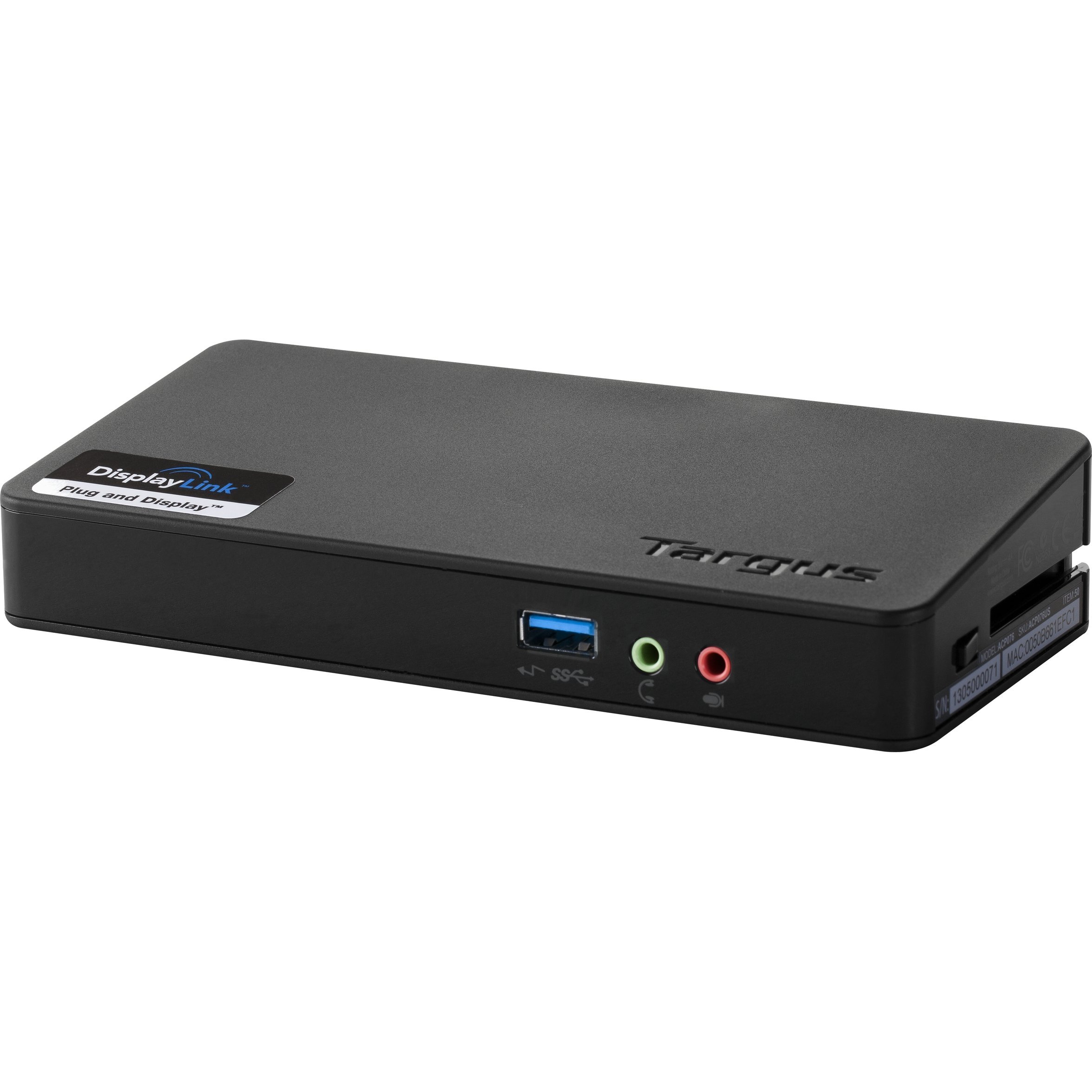 targus-universal-usb-3-0-sv-docking-station-acp076us-renewed image 1