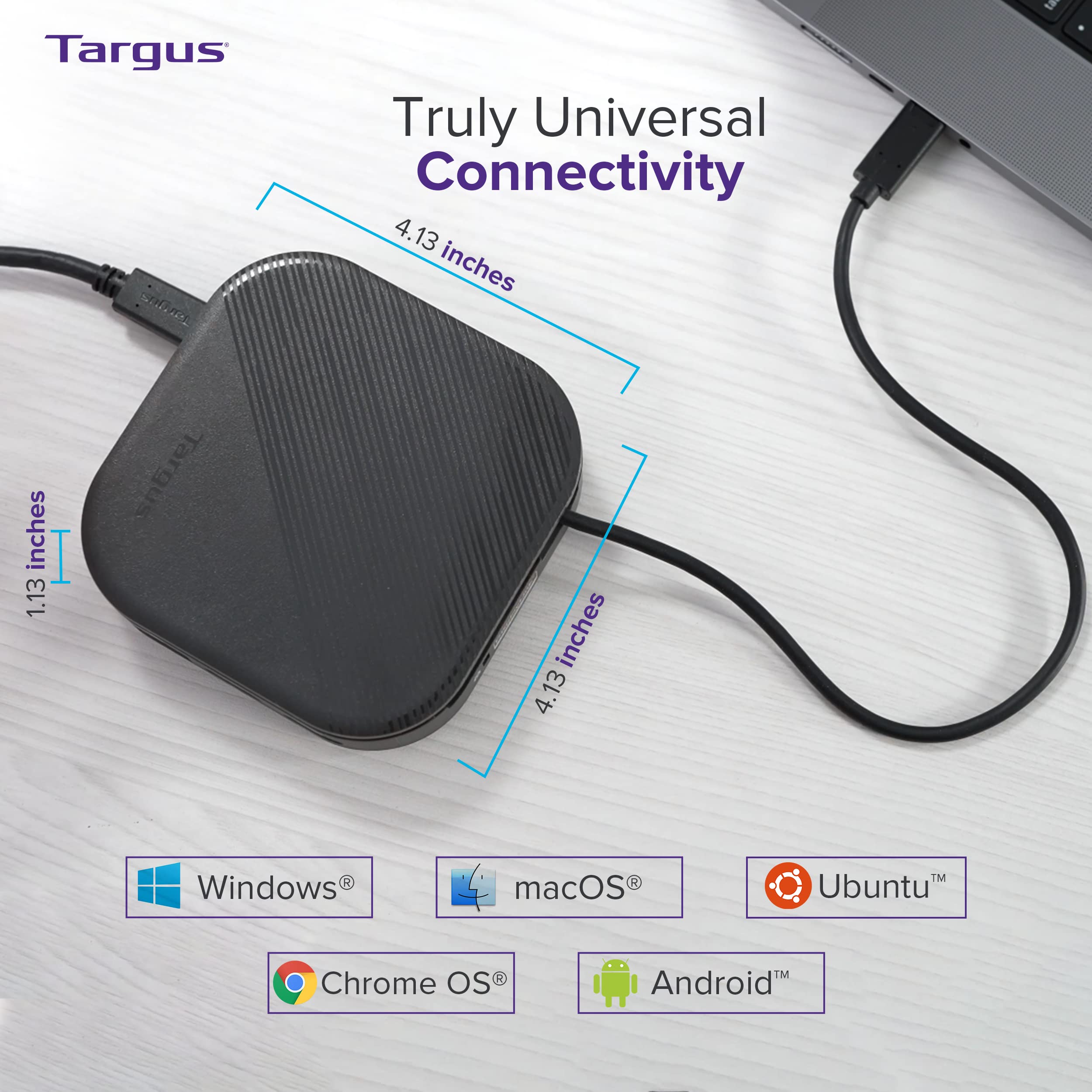 targus-usb-c-universal-dual-hd-docking-station-with-80w-pd-pass-thru-taa-complia image 4