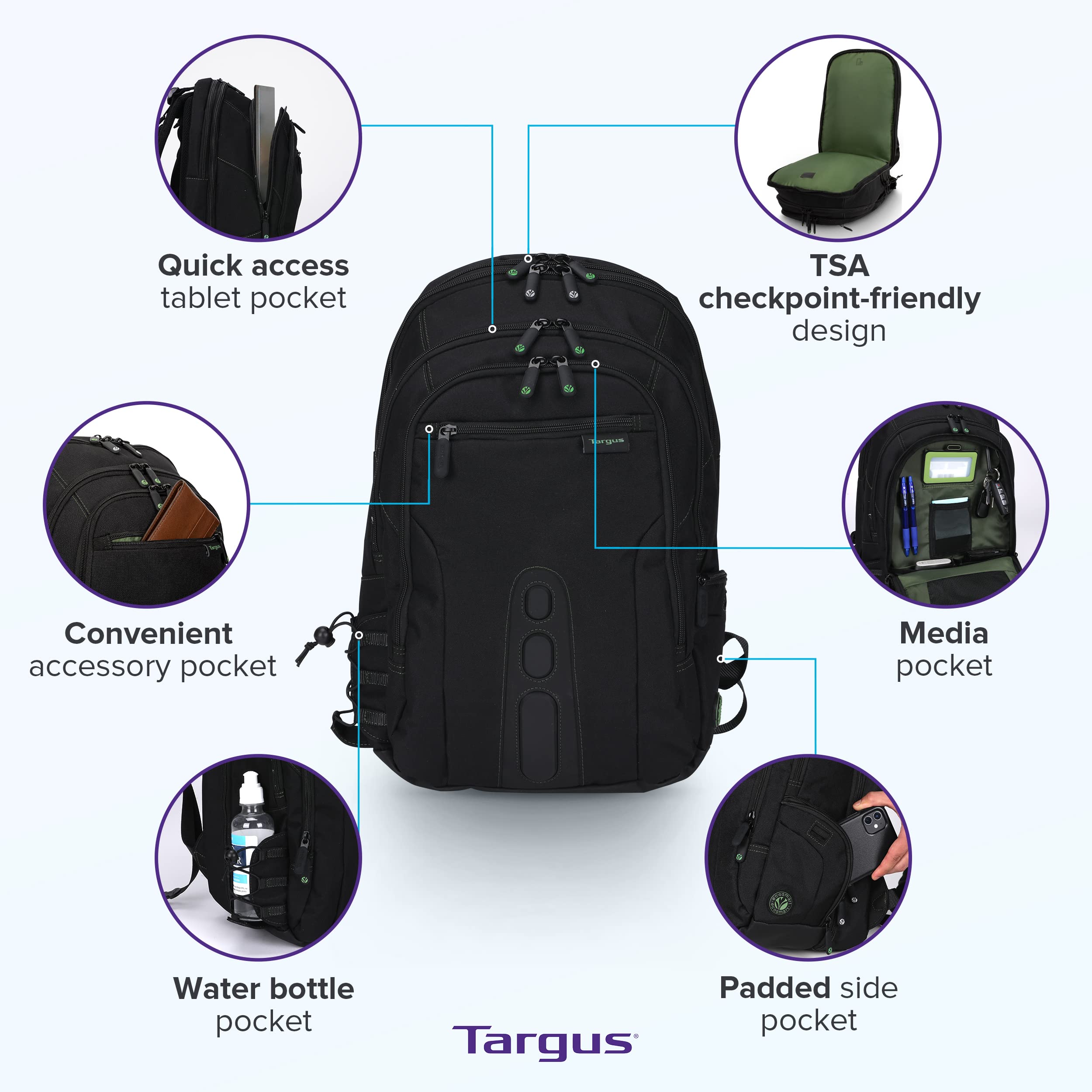 targus-spruce-ecosmart-travel-laptop-backpack-for-17-inch-laptops-tsa-friendly-c image 5