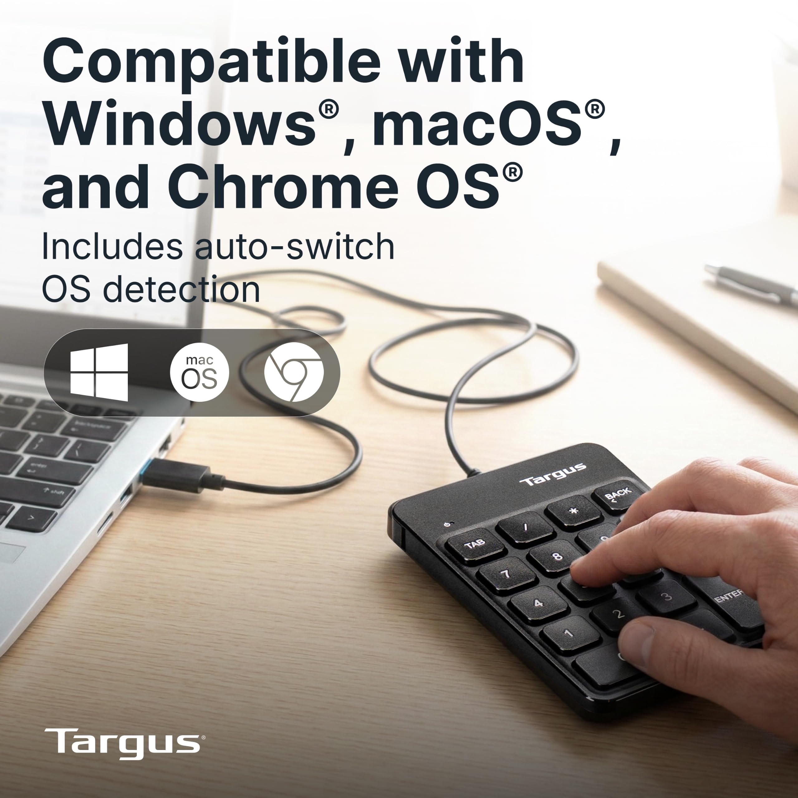targus-wired-numeric-ecosmart-keypad-akp13gl-18-full-size-keys-usb-a-usb-c-ergon image 5