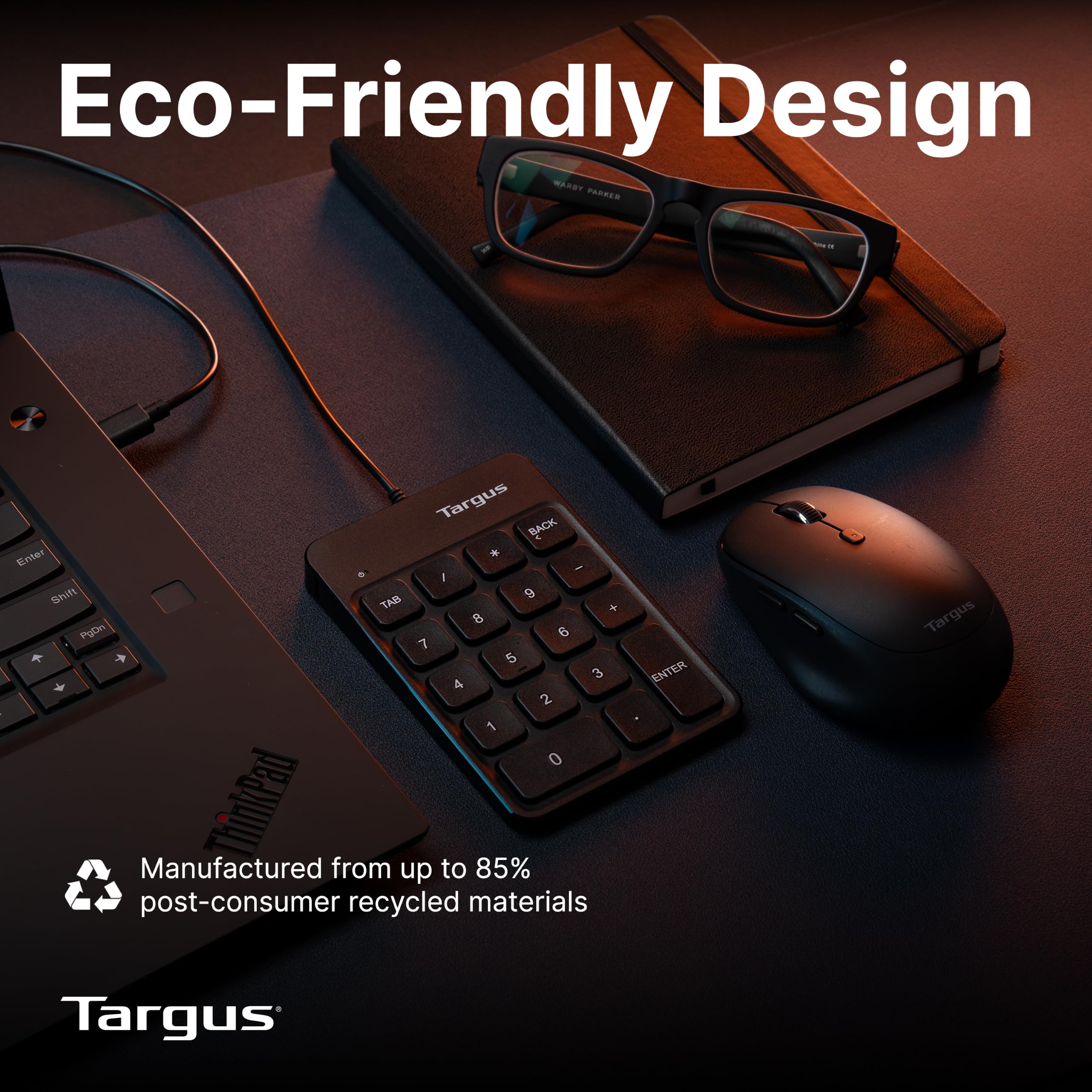 targus-wired-numeric-ecosmart-keypad-akp13gl-18-full-size-keys-usb-a-usb-c-ergon image 4