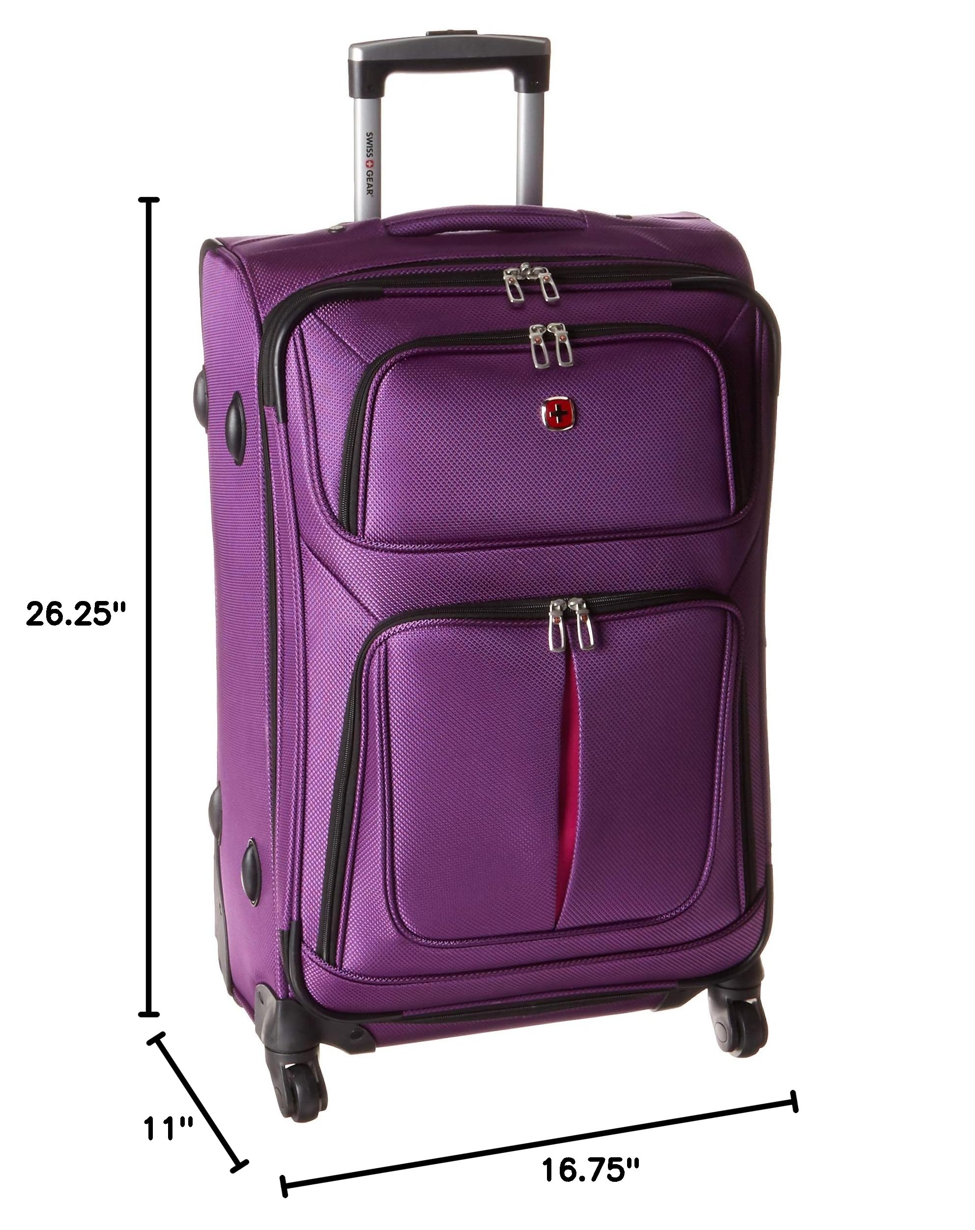 swissgear-sion-softside-expandable-checked-luggage-25-inch-purple image 8