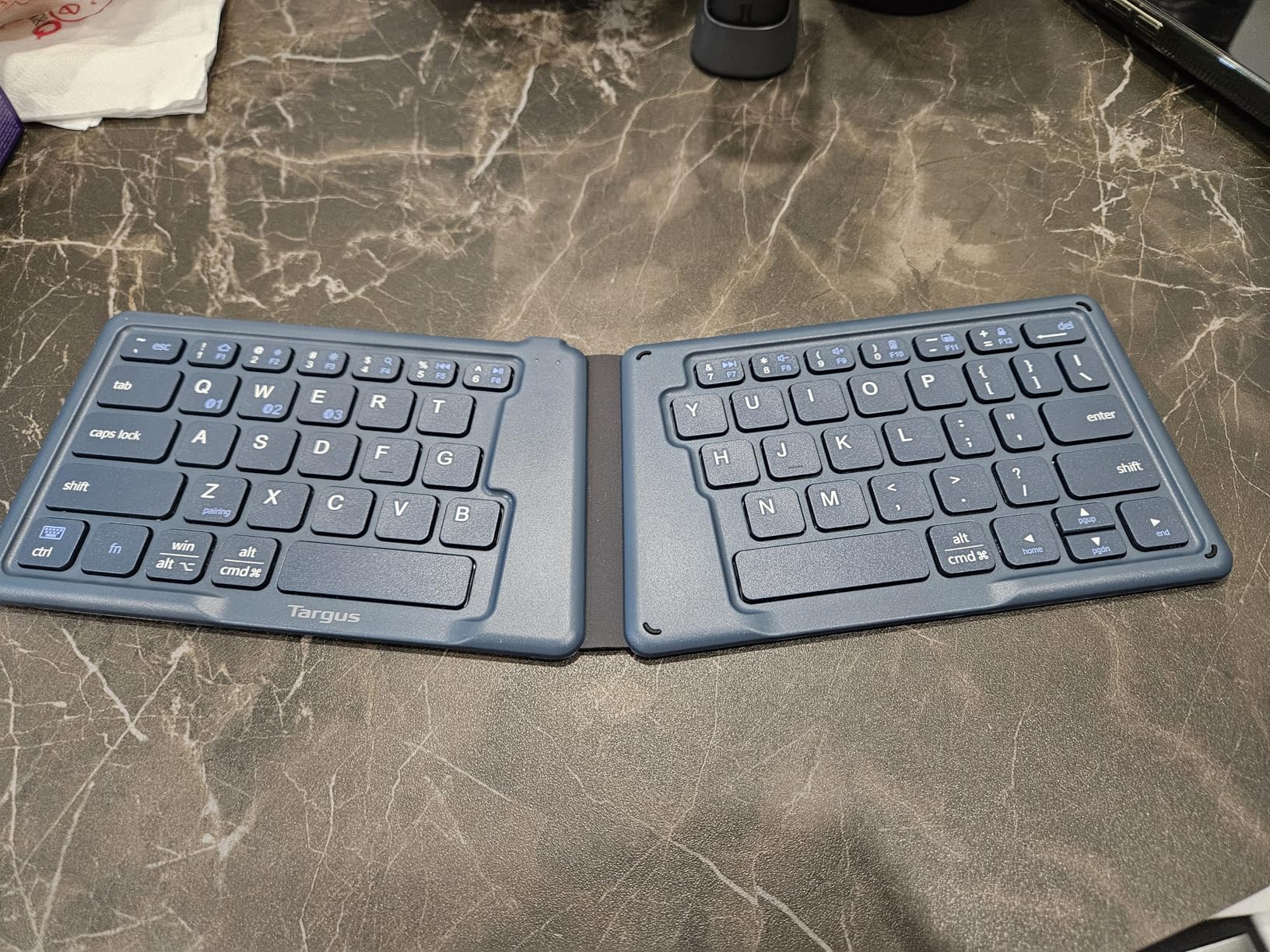 Good keyboard, but took some getting used to