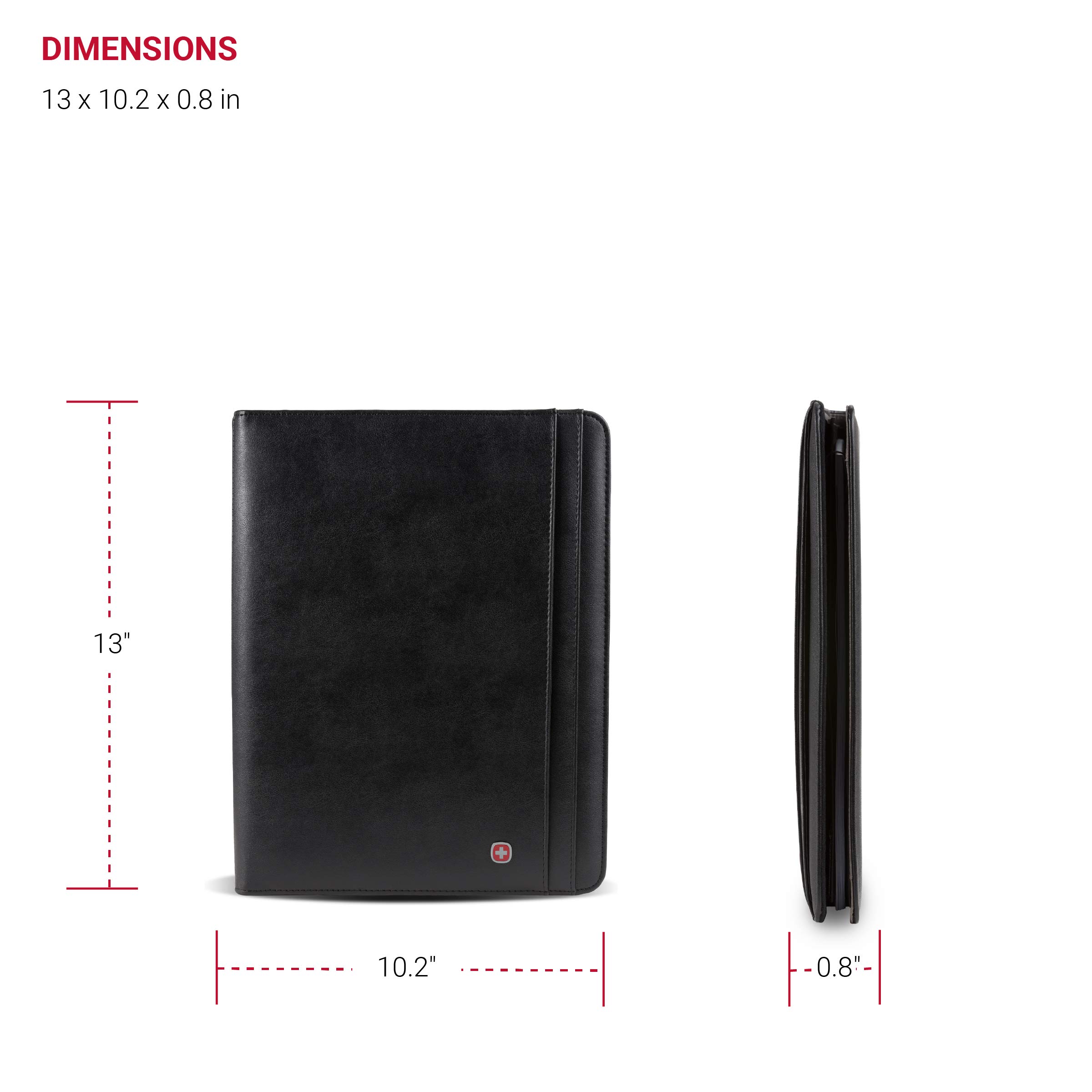 swissgear-wenger-merit-padfolio-padded-document-organizer-with-refillable-notepa image 5