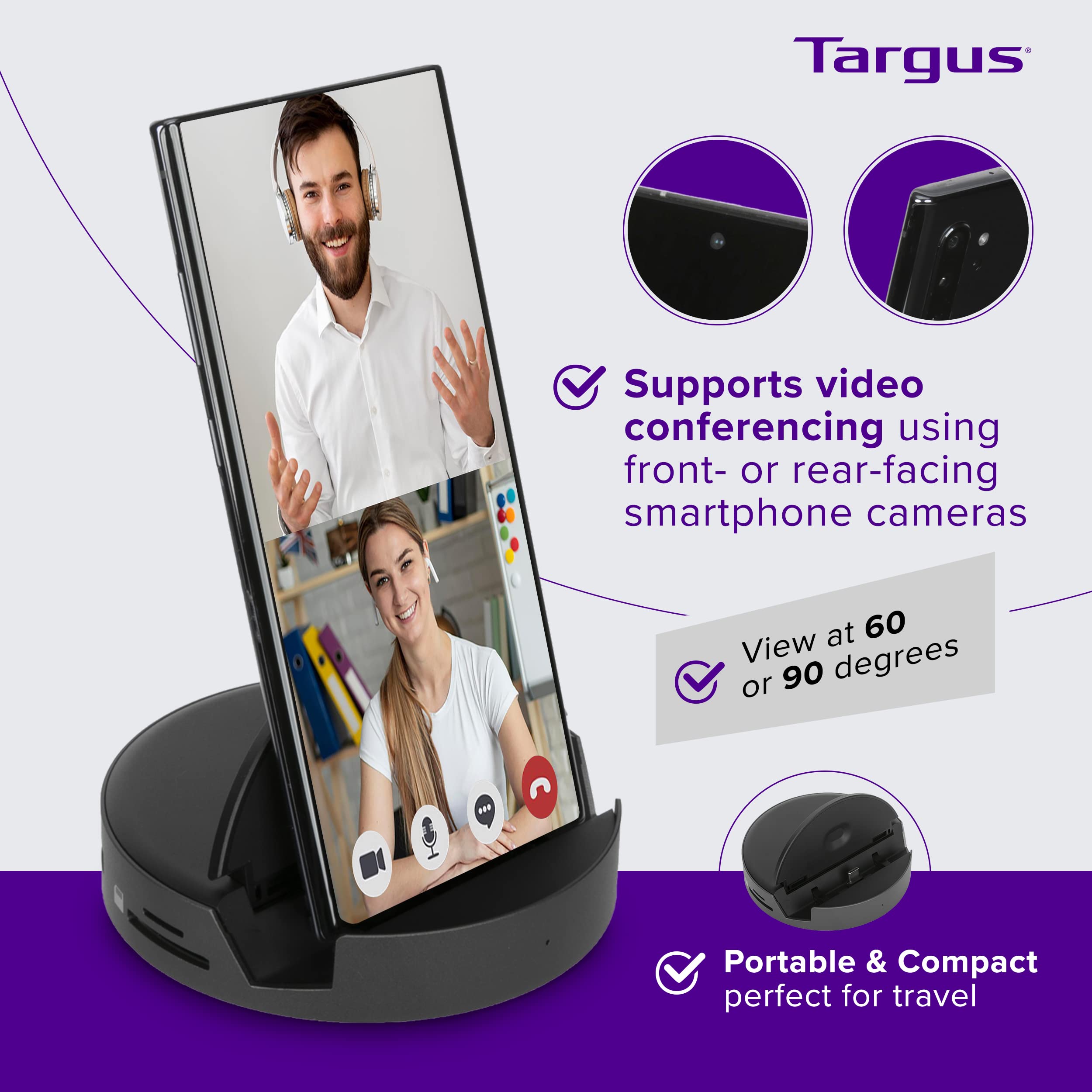 targus-awu420gl-universal-usb-c-phone-docking-station-for-samsung-dex-and-dp-alt image 5
