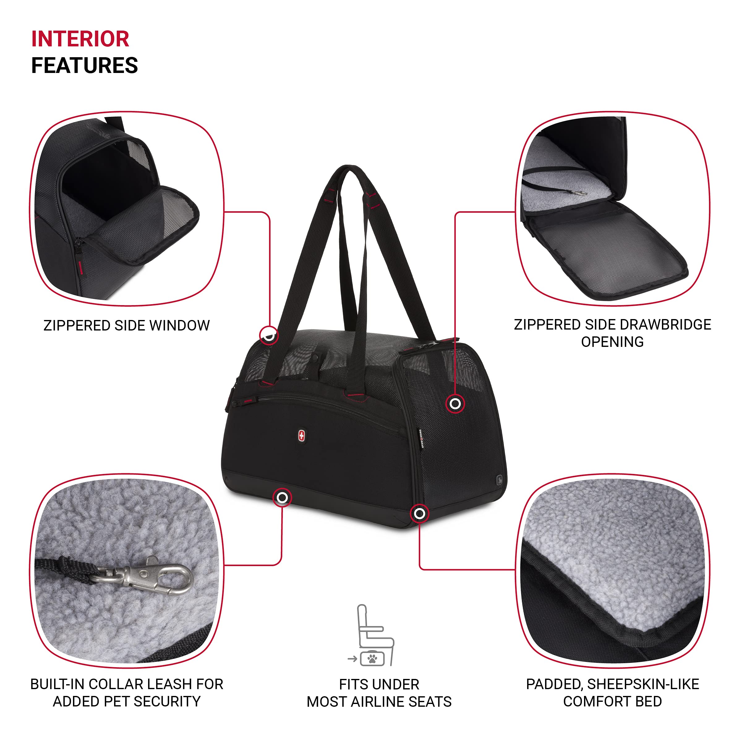 swissgear-3325-underseat-pet-carrier-airline-approved-washable-dog-cat-carrier-1 image 2
