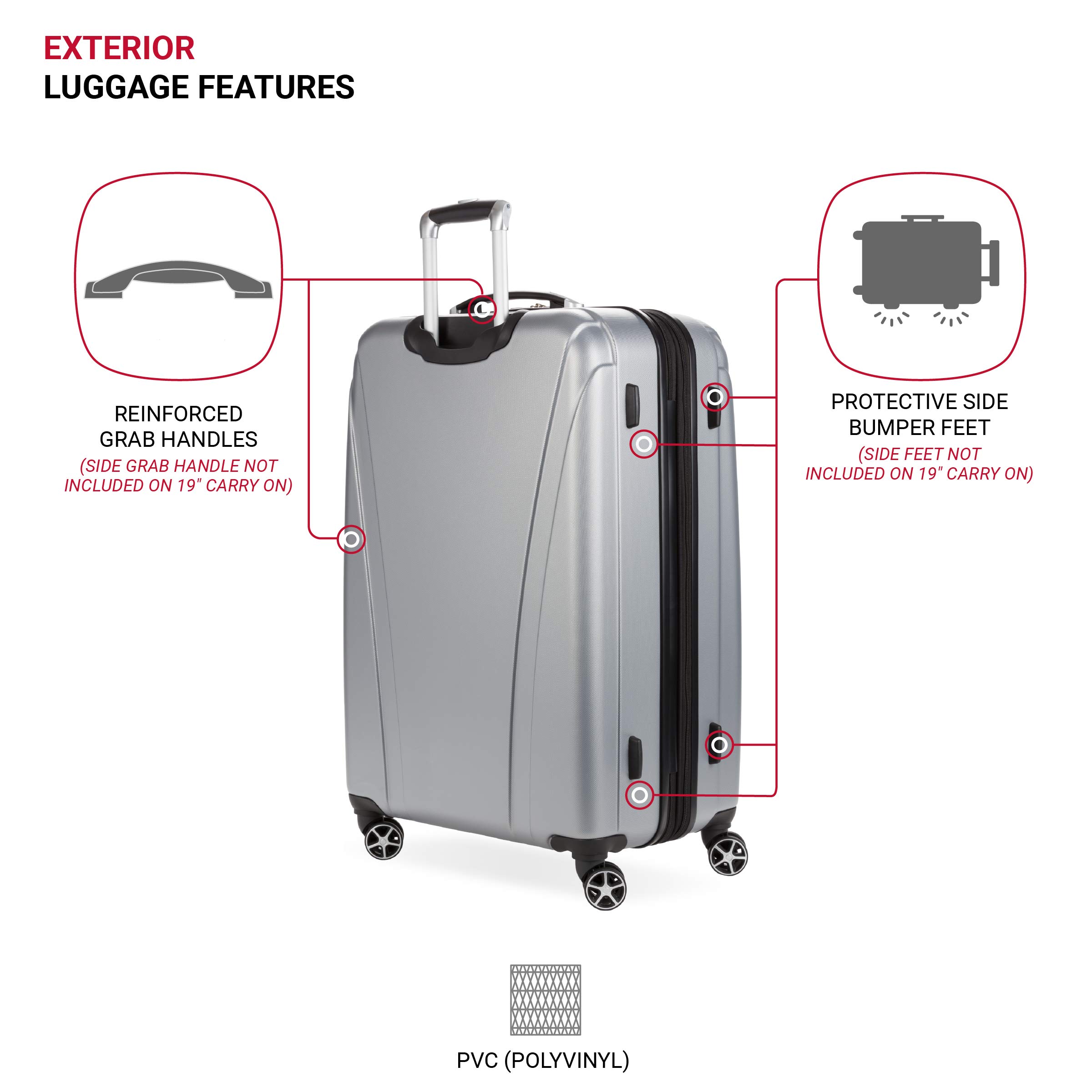 swissgear-7585-hardside-expandable-luggage-with-spinner-wheels-silver-checked-la image 3