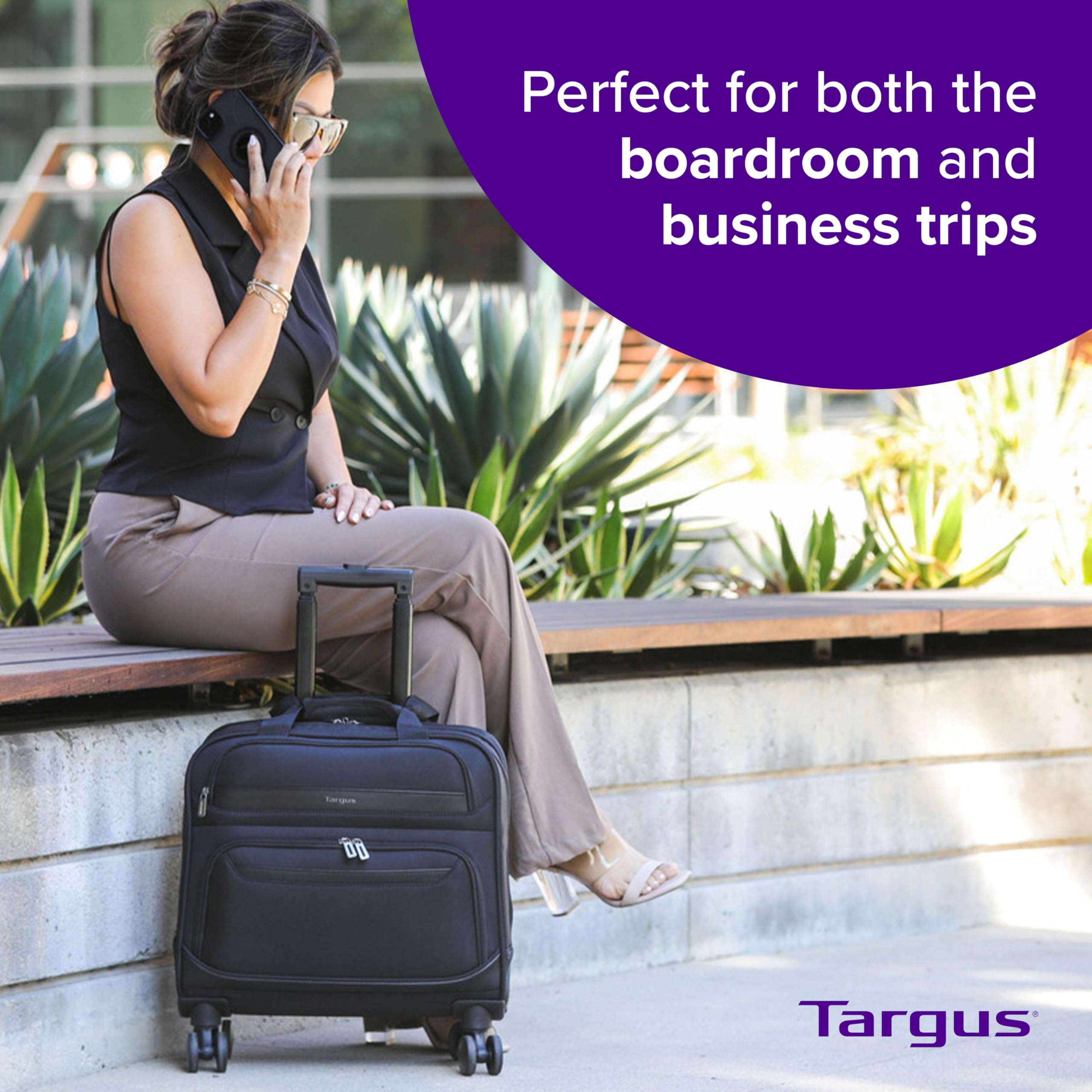 targus-16-transit-4-wheel-rolling-laptop-bag-tbr044gl-spacious-carry-on-with-360 image 4