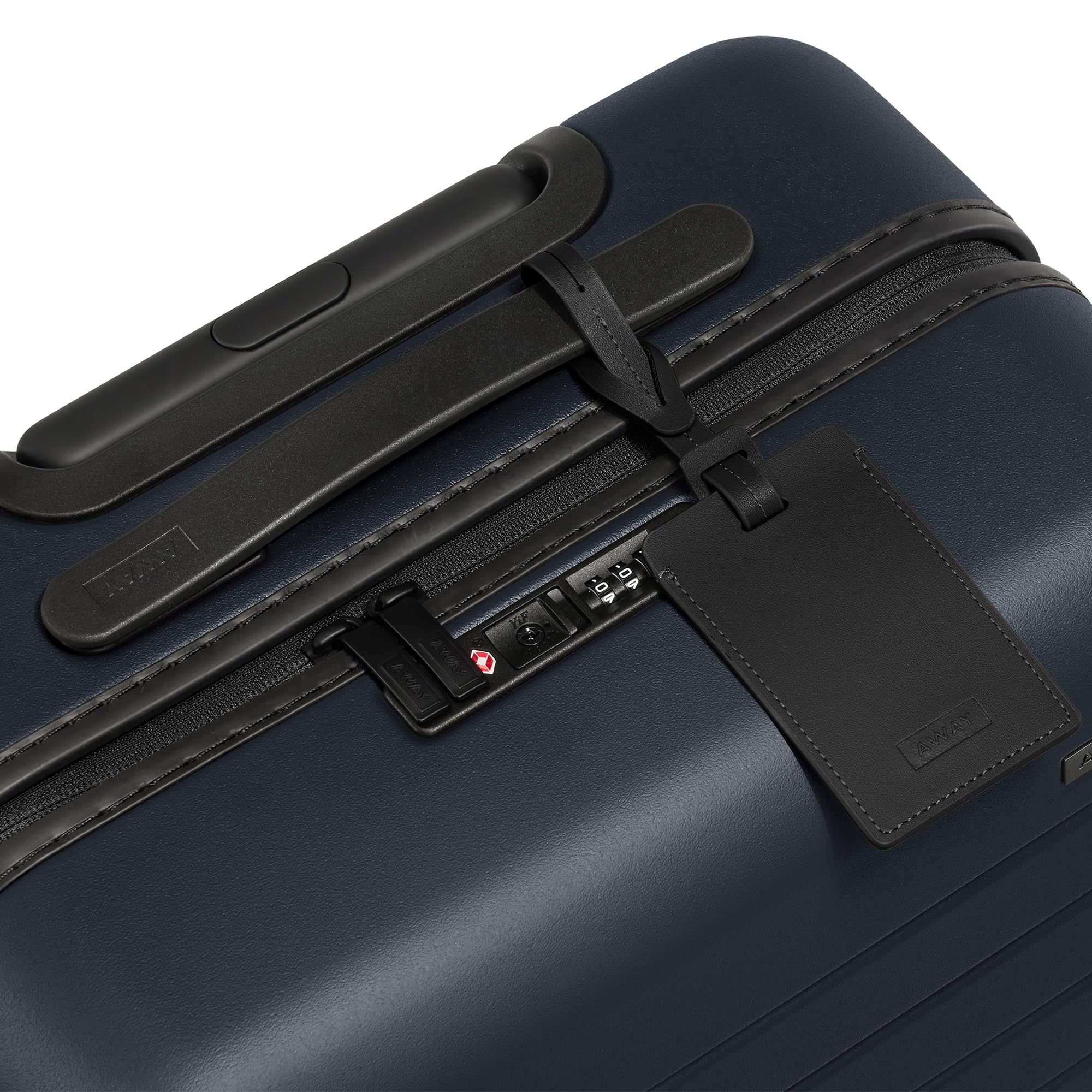 away-travel-duo-bigger-carry-on-suitcase-everywhere-duffle-bag-set-navy-blue image 4