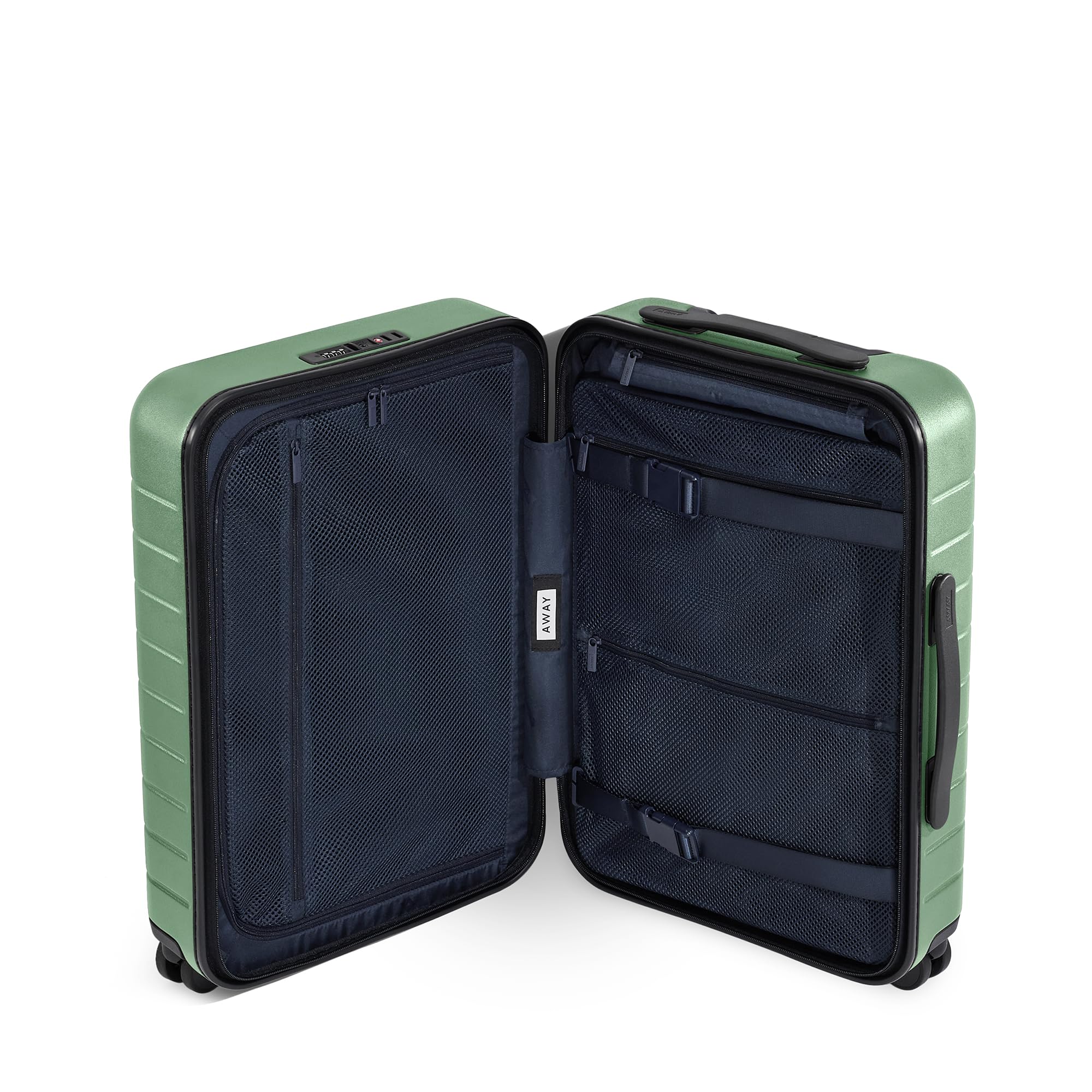 away-travel-duo-carry-on-suitcase-everywhere-bag-set-sea-green image 6