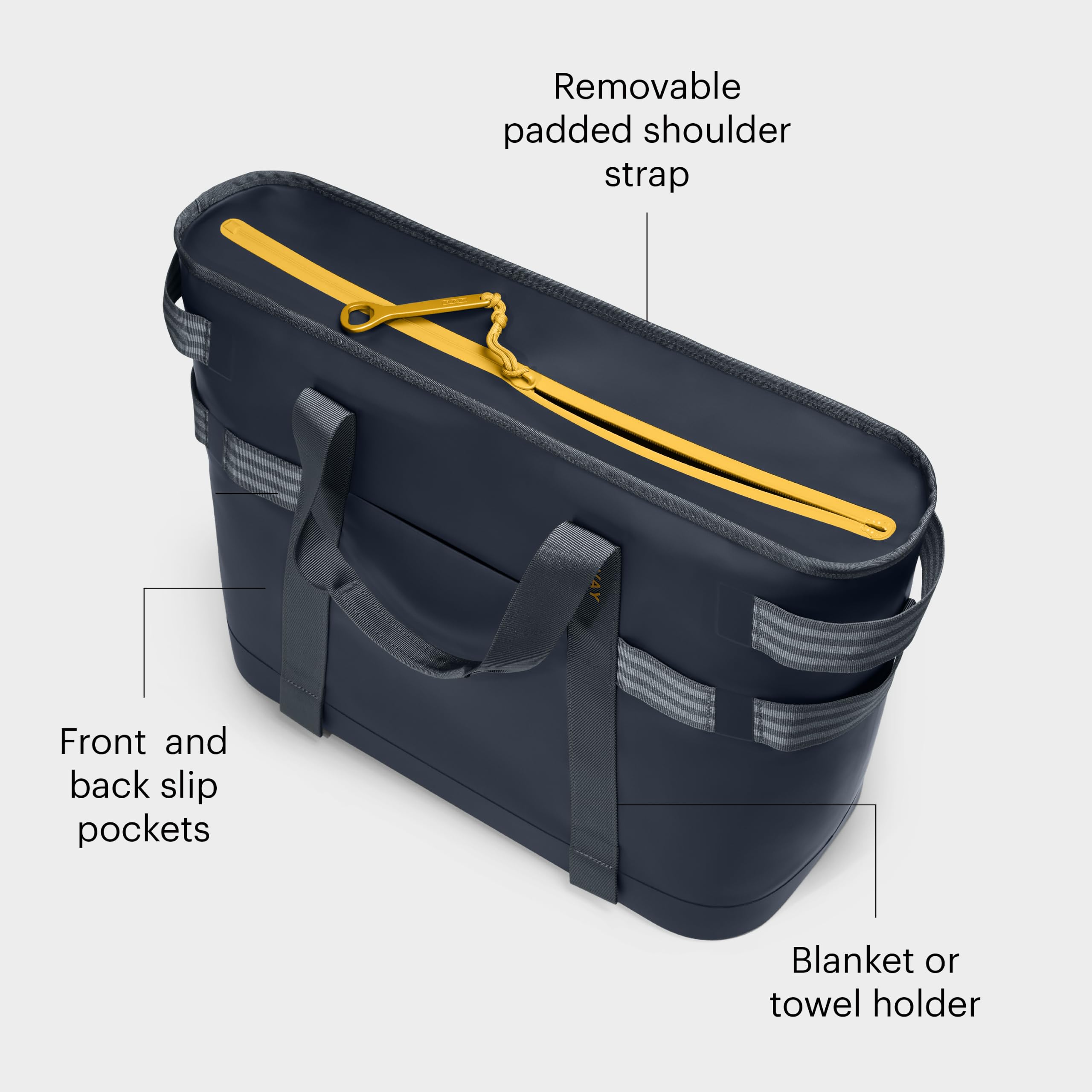 away-cooler-tote-insulated-soft-sided-cooler-bag-for-travel-beach-outdoor-14-6-x image 5