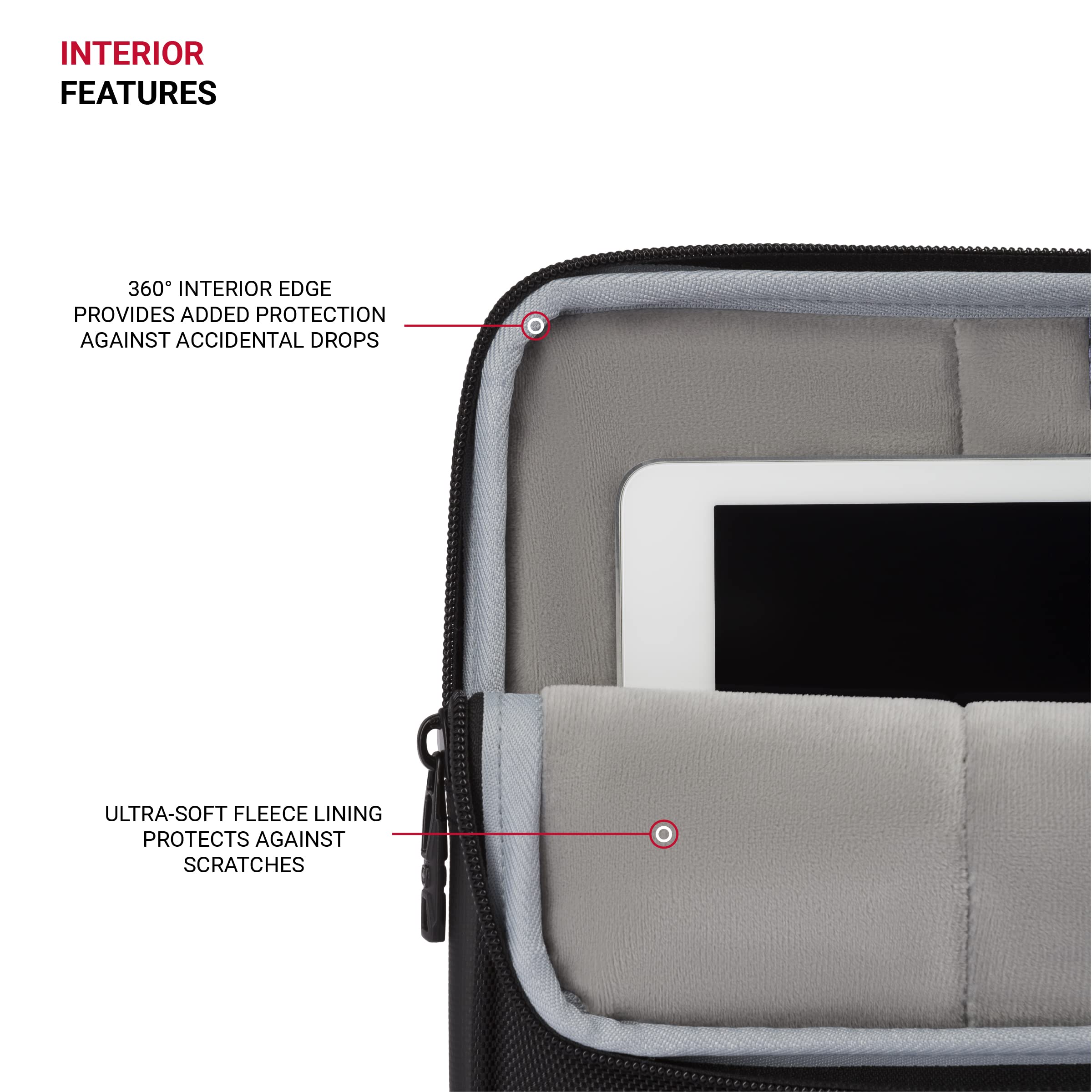 swissgear-micro-twill-padded-zippered-laptop-sleeve-for-16-inch-laptops image 3