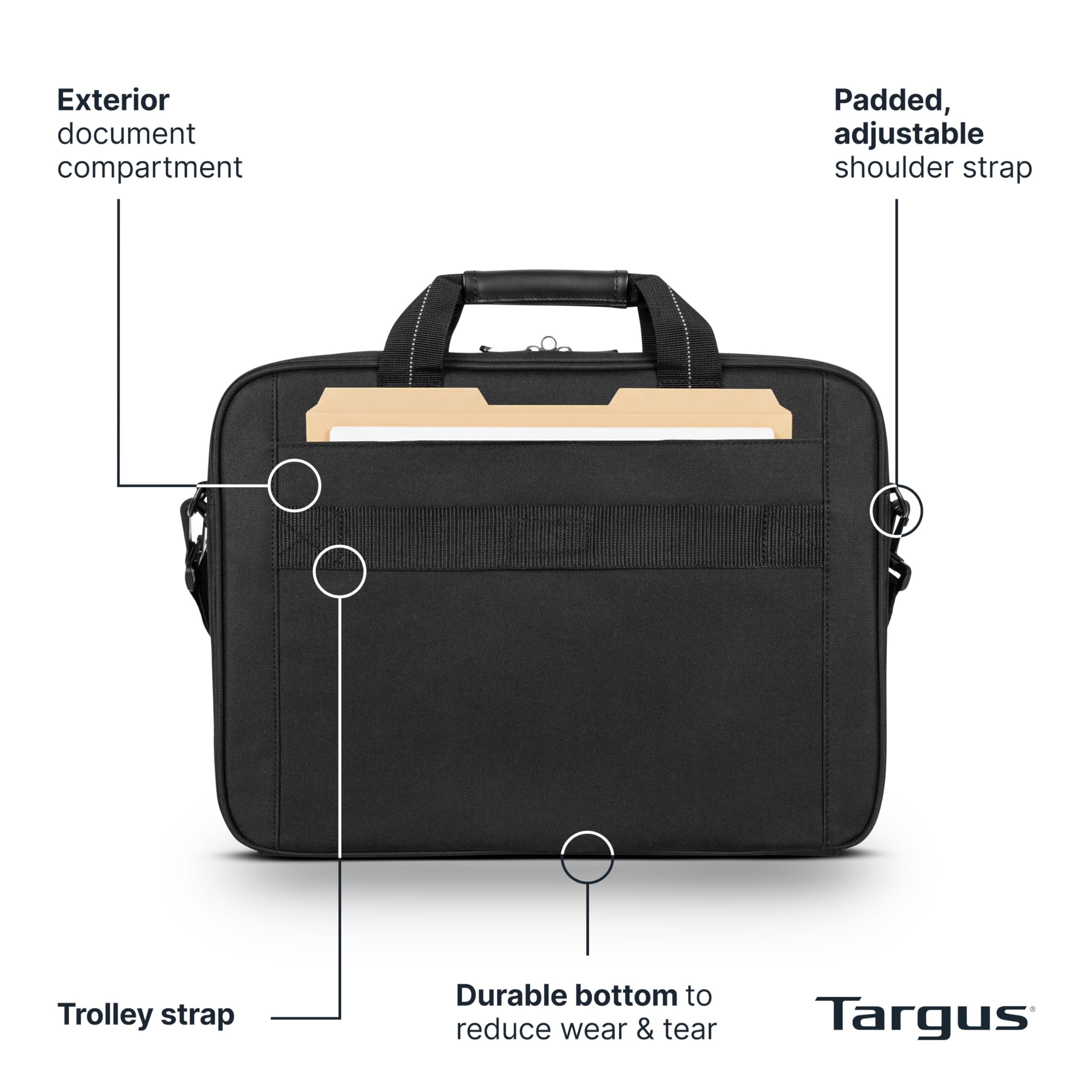 targus-15-16-inch-slim-lightweight-laptop-briefcase-black-tct027us image 5