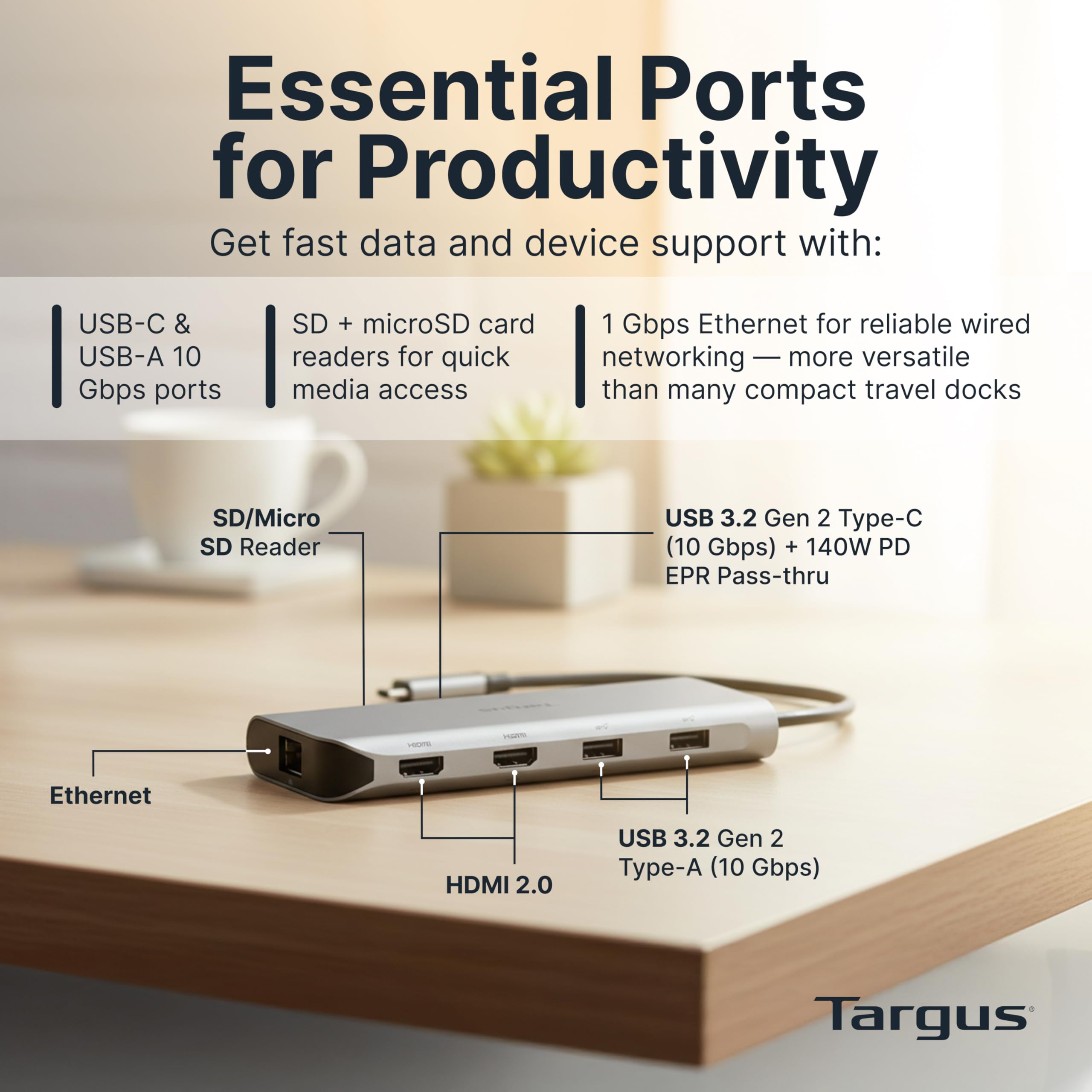 targus-dual-video-mobile-dock-with-140w-epr-power-pass-through-dual-hdmi-4k-60hz image 3
