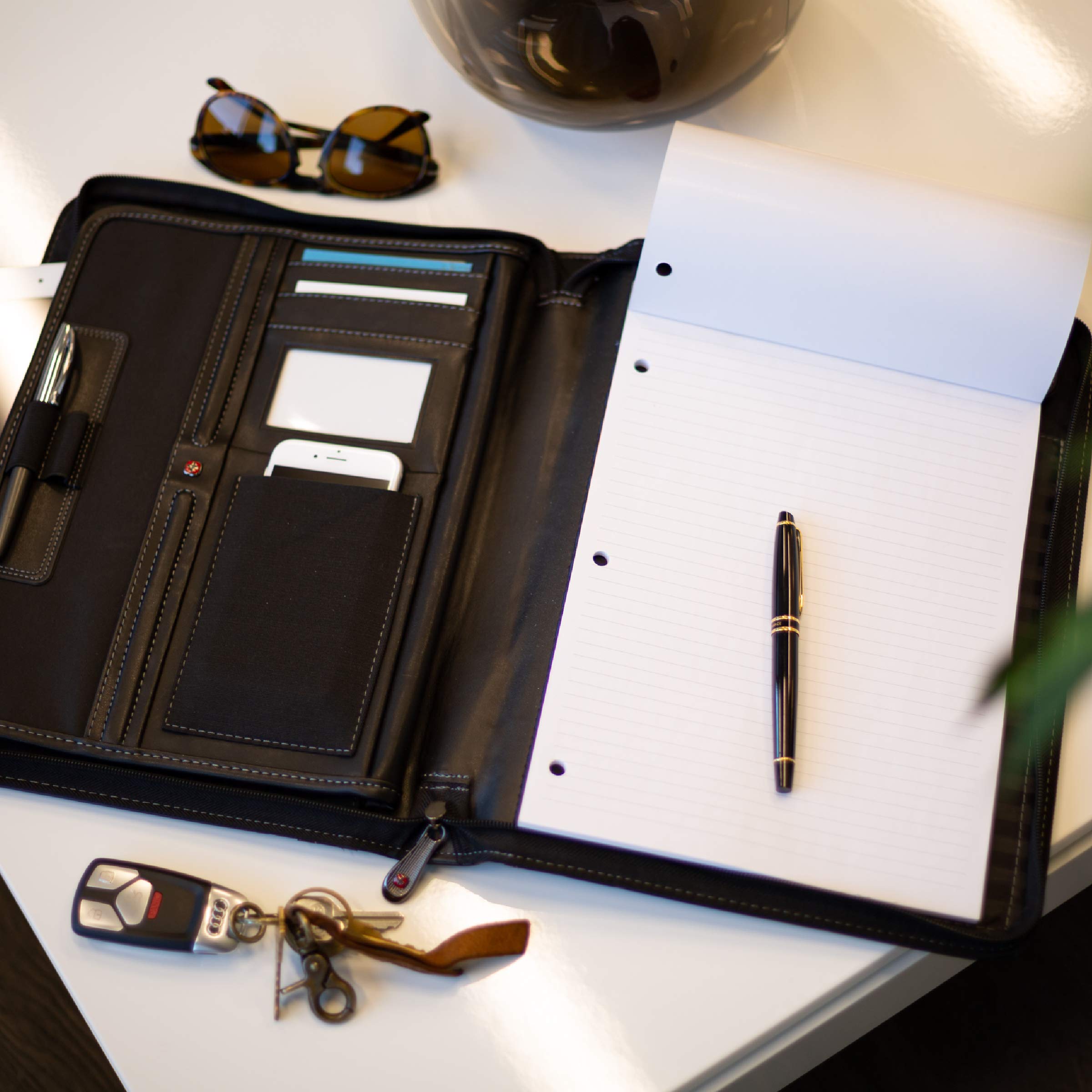 wenger-concept-zippered-padfolio-document-organizer-black-by-swissgear image 7