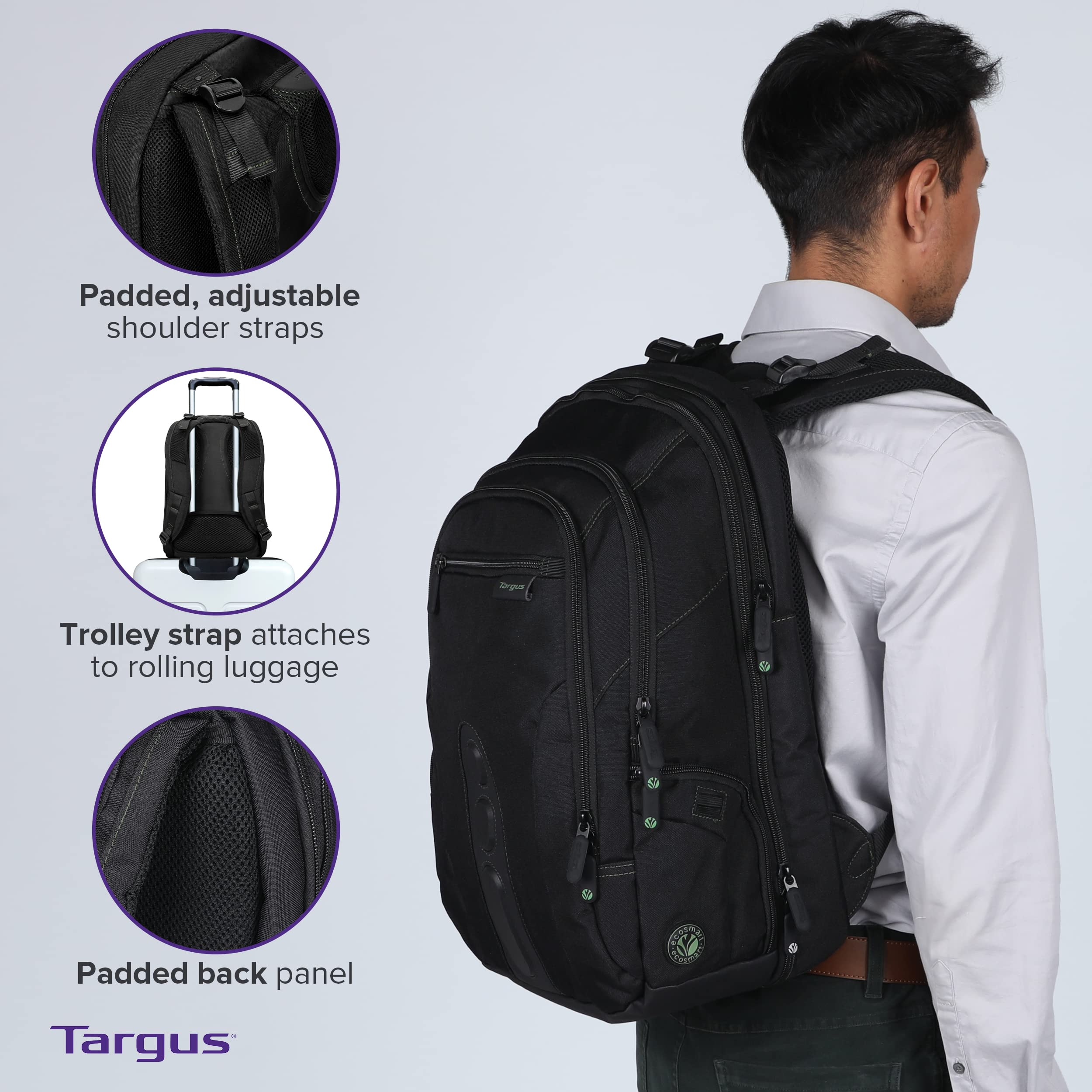 targus-spruce-ecosmart-travel-laptop-backpack-for-17-inch-laptops-tsa-friendly-c image 7