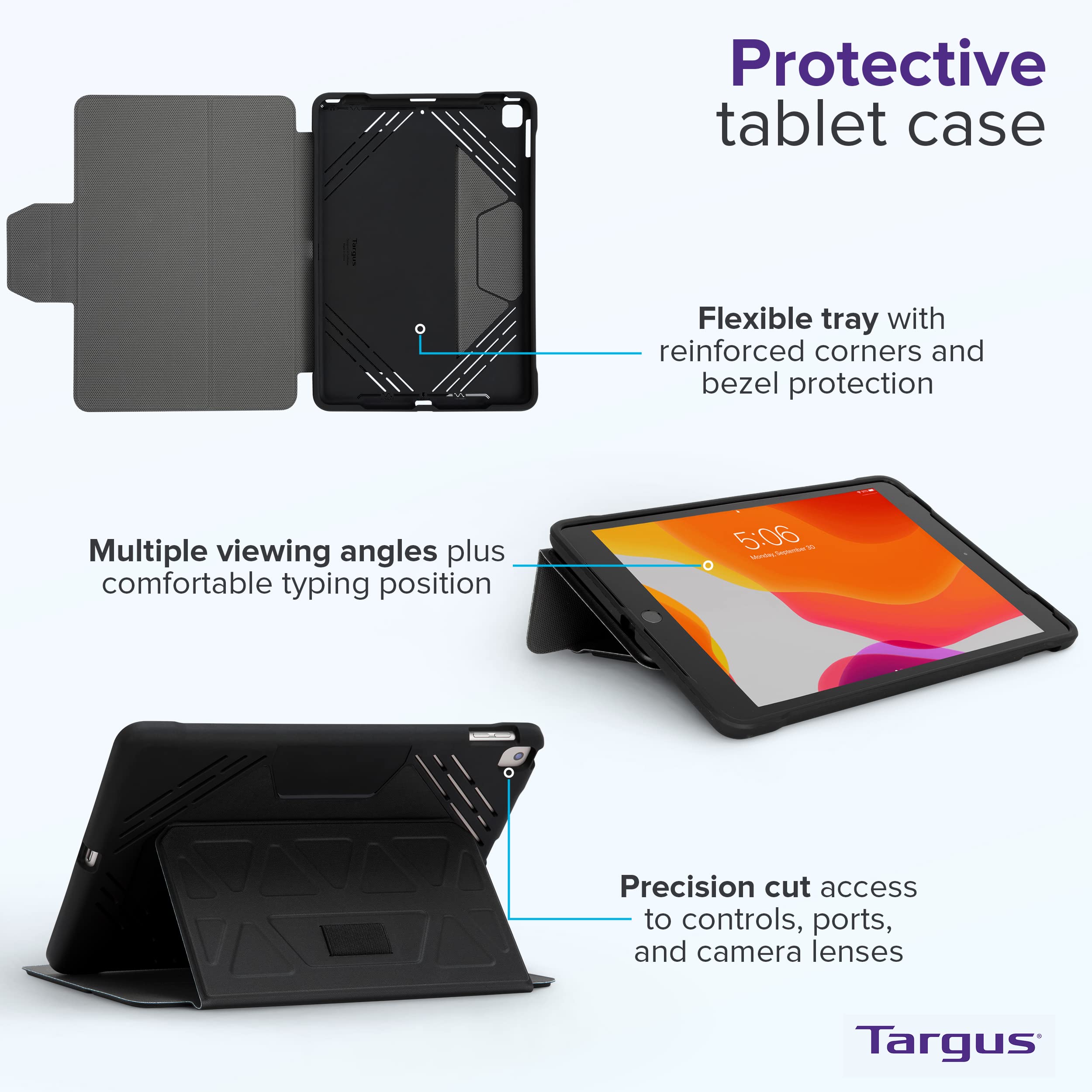 targus-pro-tek-thz852gl-carrying-case-for-10-5-ipad-7th-gen-air-pro-black image 5