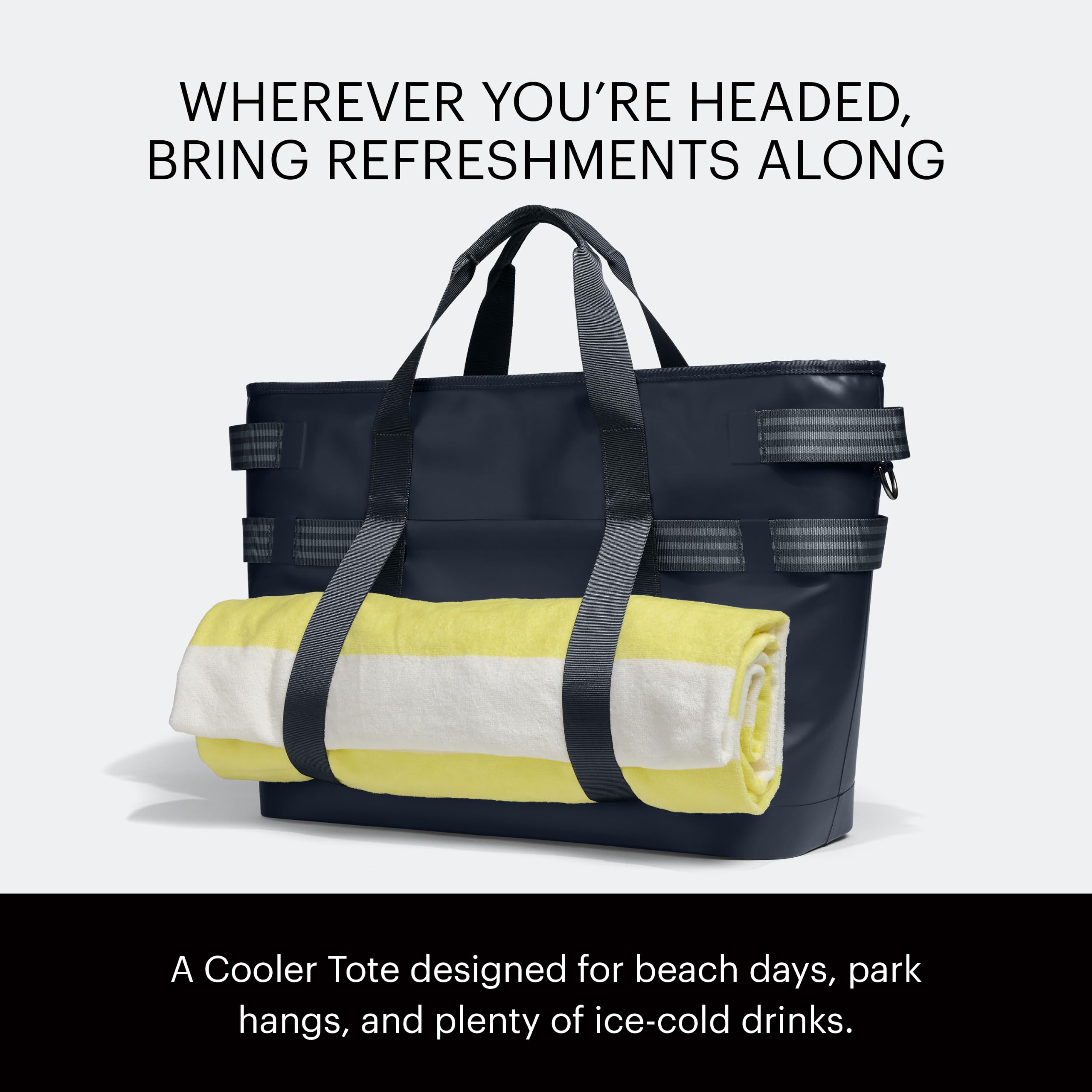 away-cooler-tote-insulated-soft-sided-cooler-bag-for-travel-beach-outdoor-14-6-x image 2