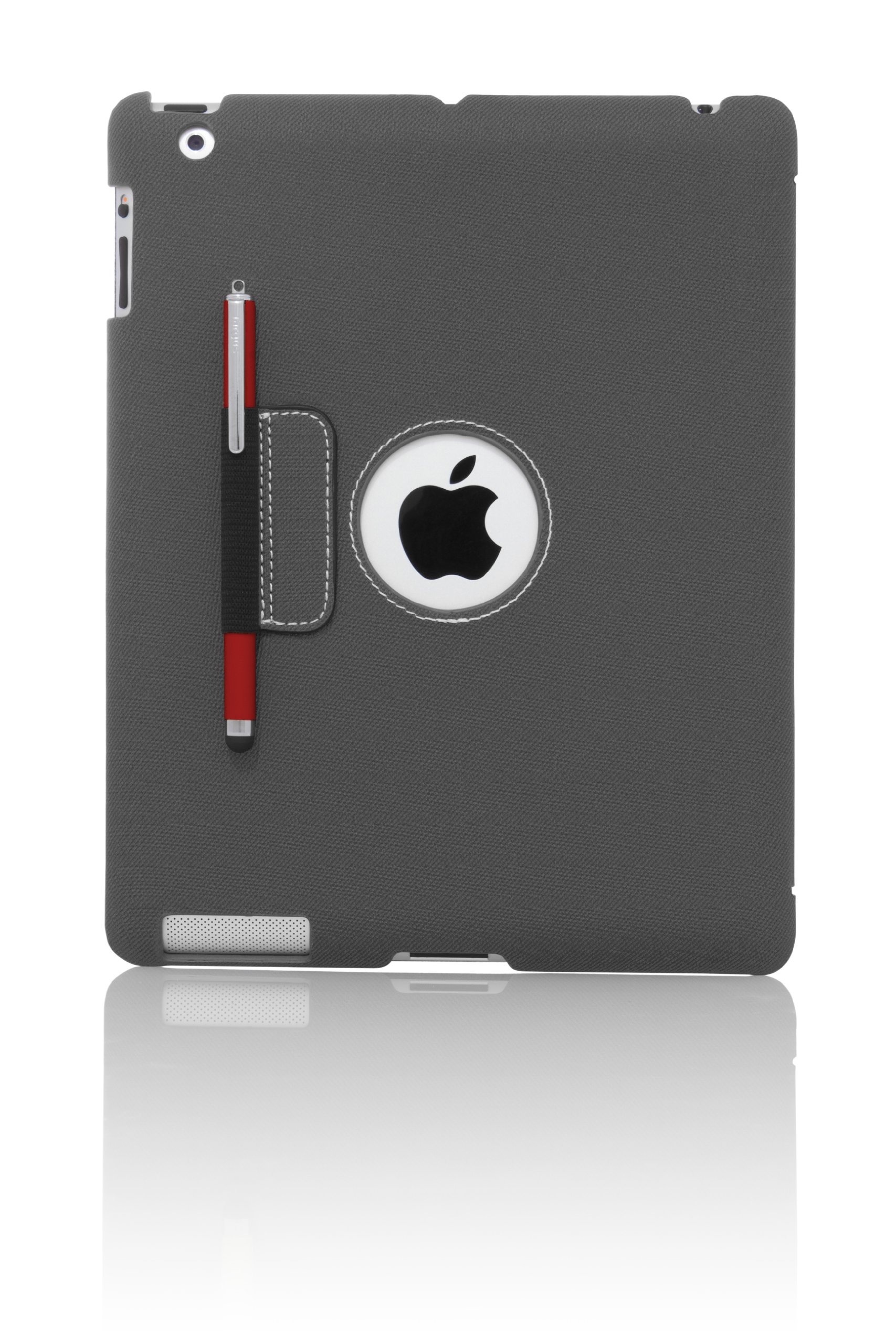 targus-slim-case-for-apple-ipad-3rd-generation-charcoal-gray image 1