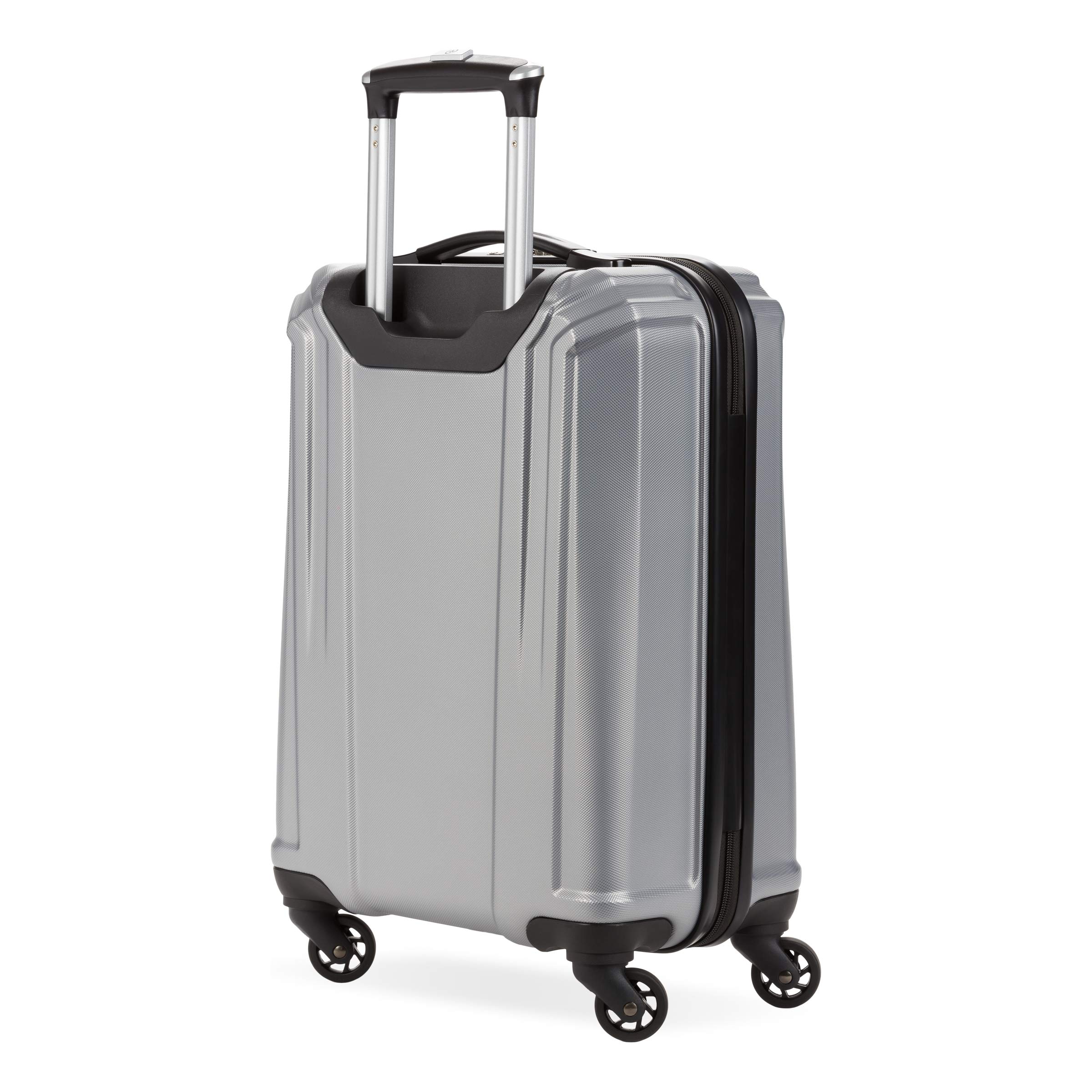 swissgear-3750-hardside-carry-on-spinner-luggage-18-5-inch-silver image 8