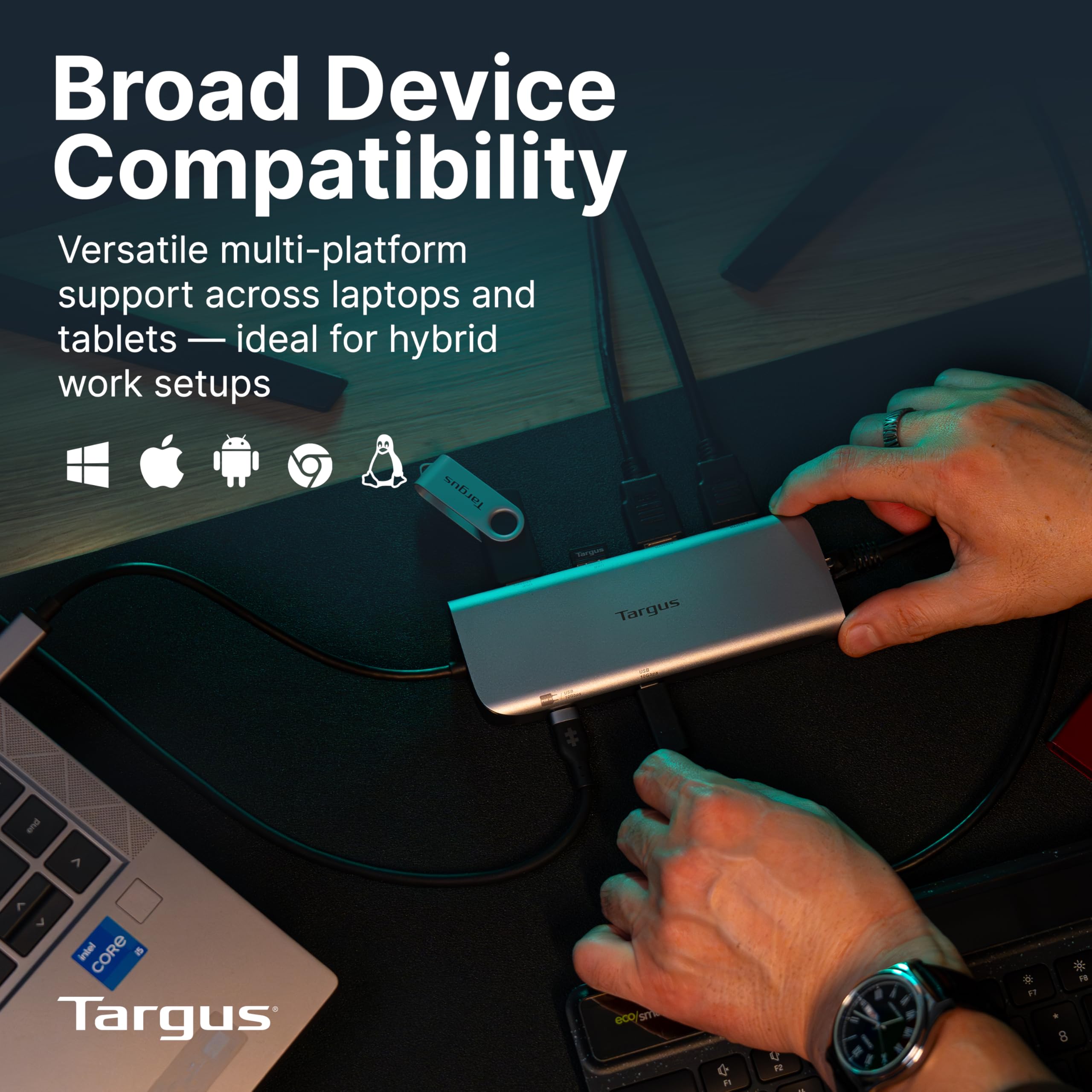 targus-dual-video-mobile-dock-dock427gl-140w-epr-dual-hdmi-4k-usb-c-a-10gbps-eth image 5