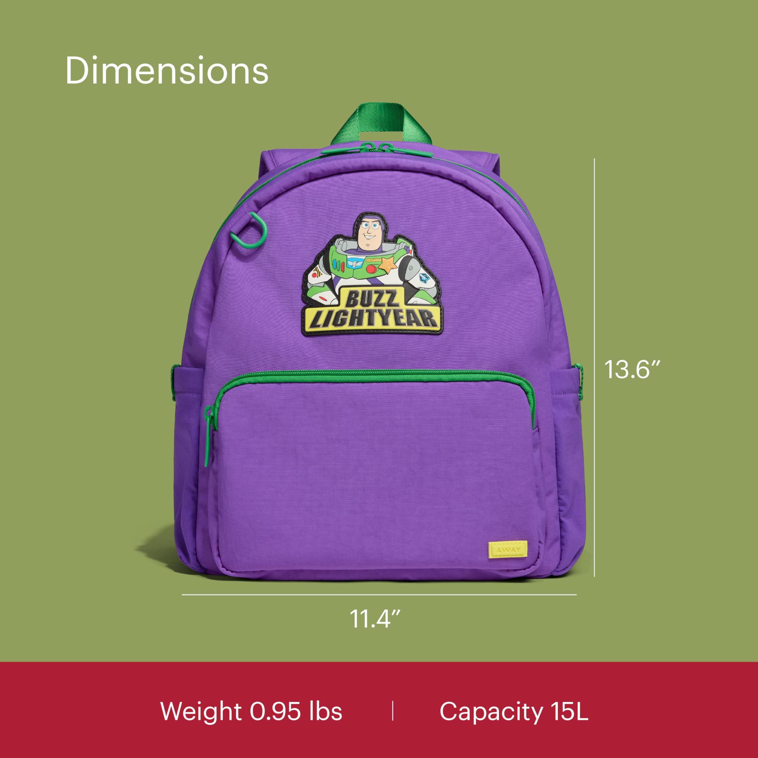 away-toy-story-5-kids-backpack-airline-approved-personal-item-with-tech-sleeve-a image 5