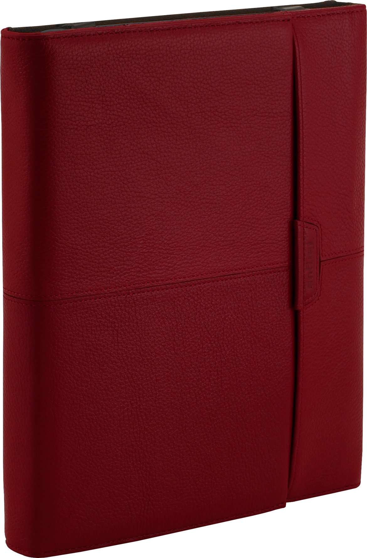 targus-zierra-leather-portfolio-for-tablets-red-brown-thz03202us image 1