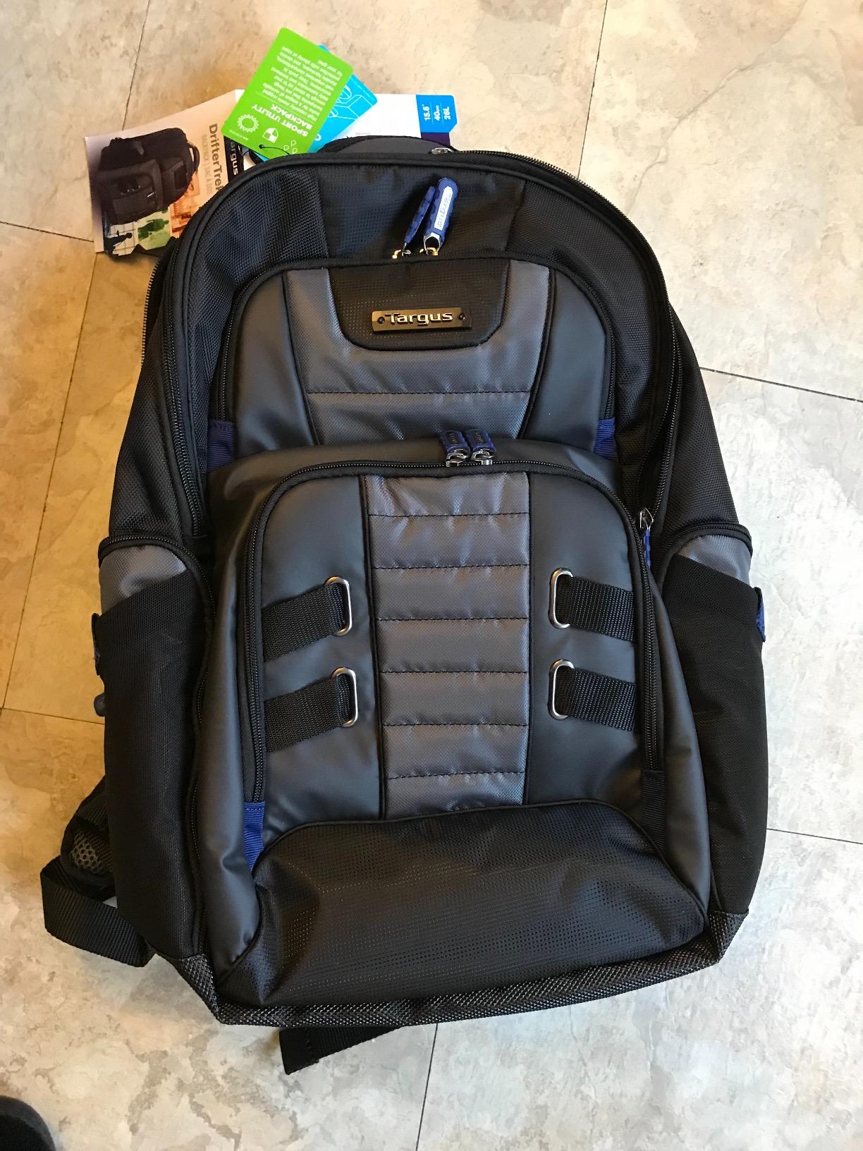 Great backpack, but lacking space