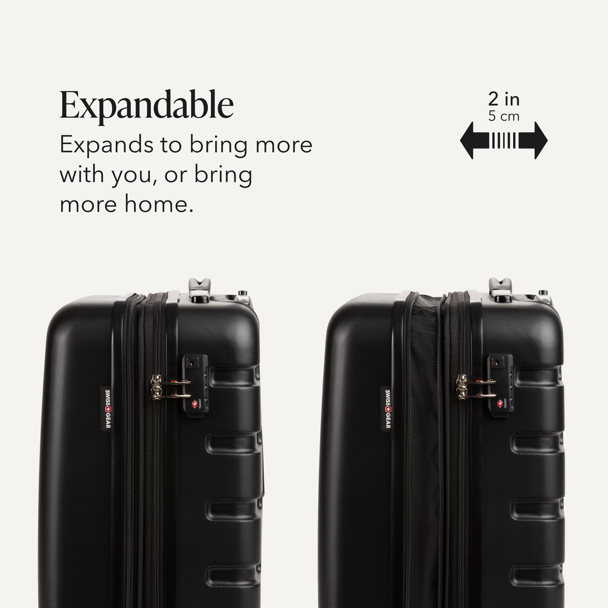 swissgear-7366-signature-expandable-hardside-luggage-3-piece-set-19-23-27 image 6
