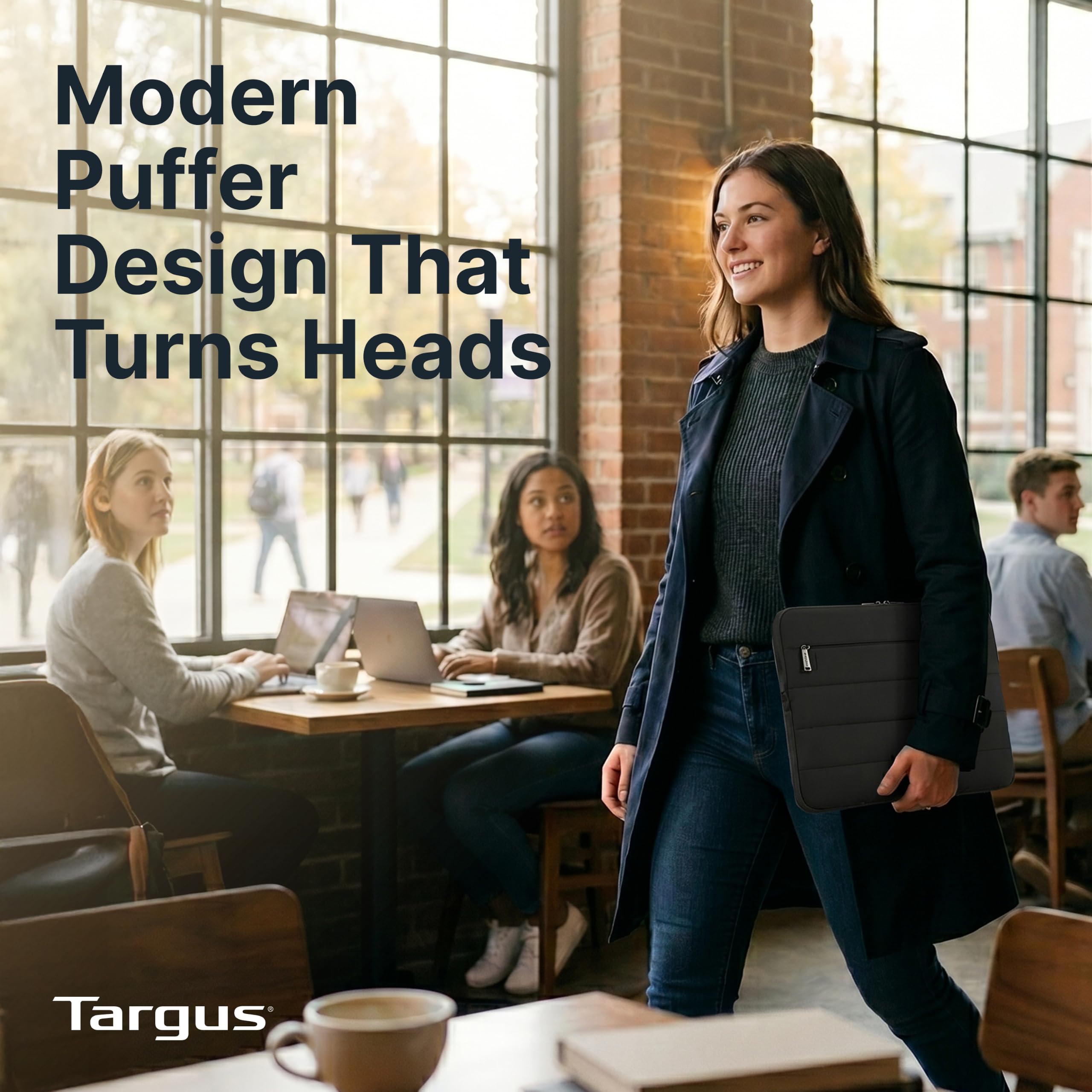 targus-15-16-inch-puffer-laptop-sleeve-lightweight-plush-interior-front-pocket-d image 5
